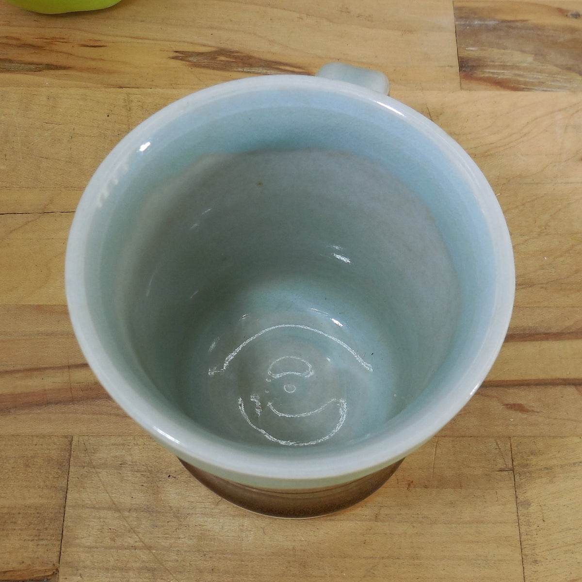 Valda Cox 1975 Signed Studio Pottery Mug Earth Tones