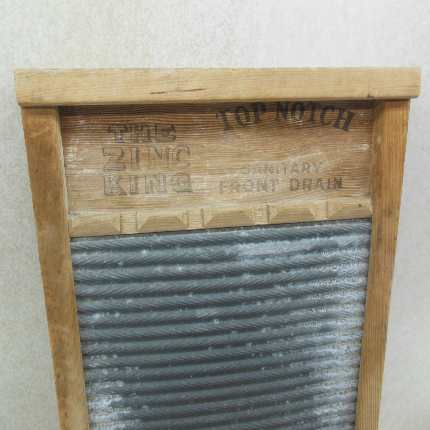 The National Washboard Co. No. 701 The Zinc King old farmhouse decor