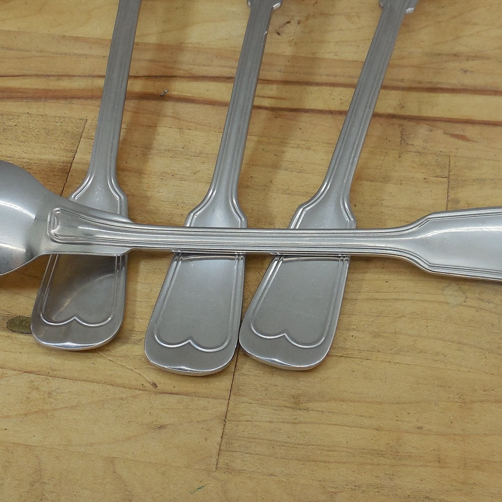 WMF Cromargan Germany Older Murray Hill Salad Server Spoons Cold Meat Fork