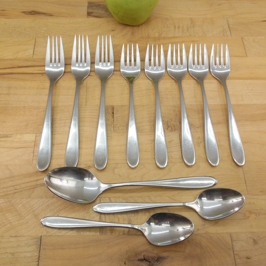 WMF Artisan Korea Cromargan Stainless Flatware 11 Lot Teaspoon Dinner Salad Fork