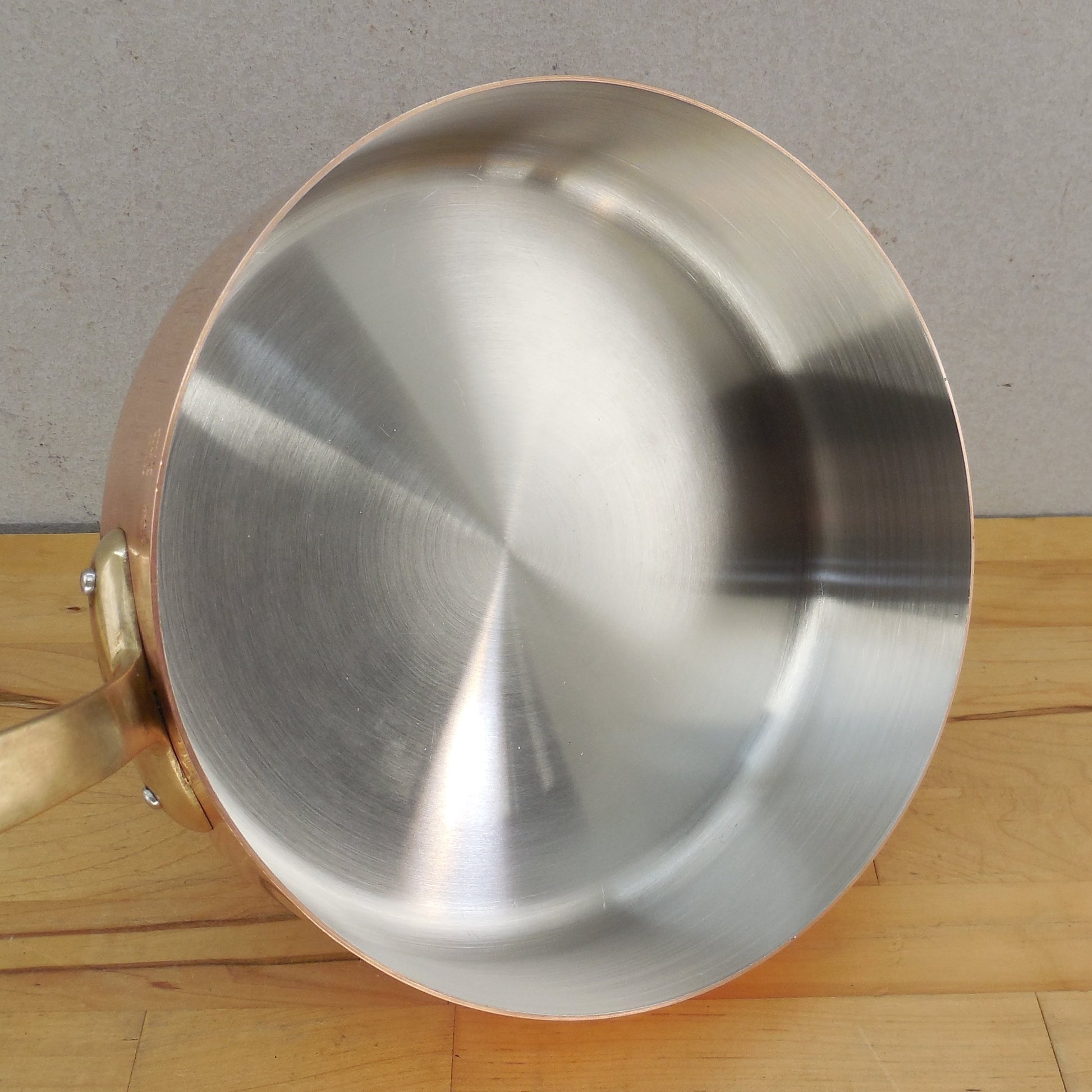 Williams Sonoma France Copper Stainless 9.5" Saute Pan 1.75mm Used