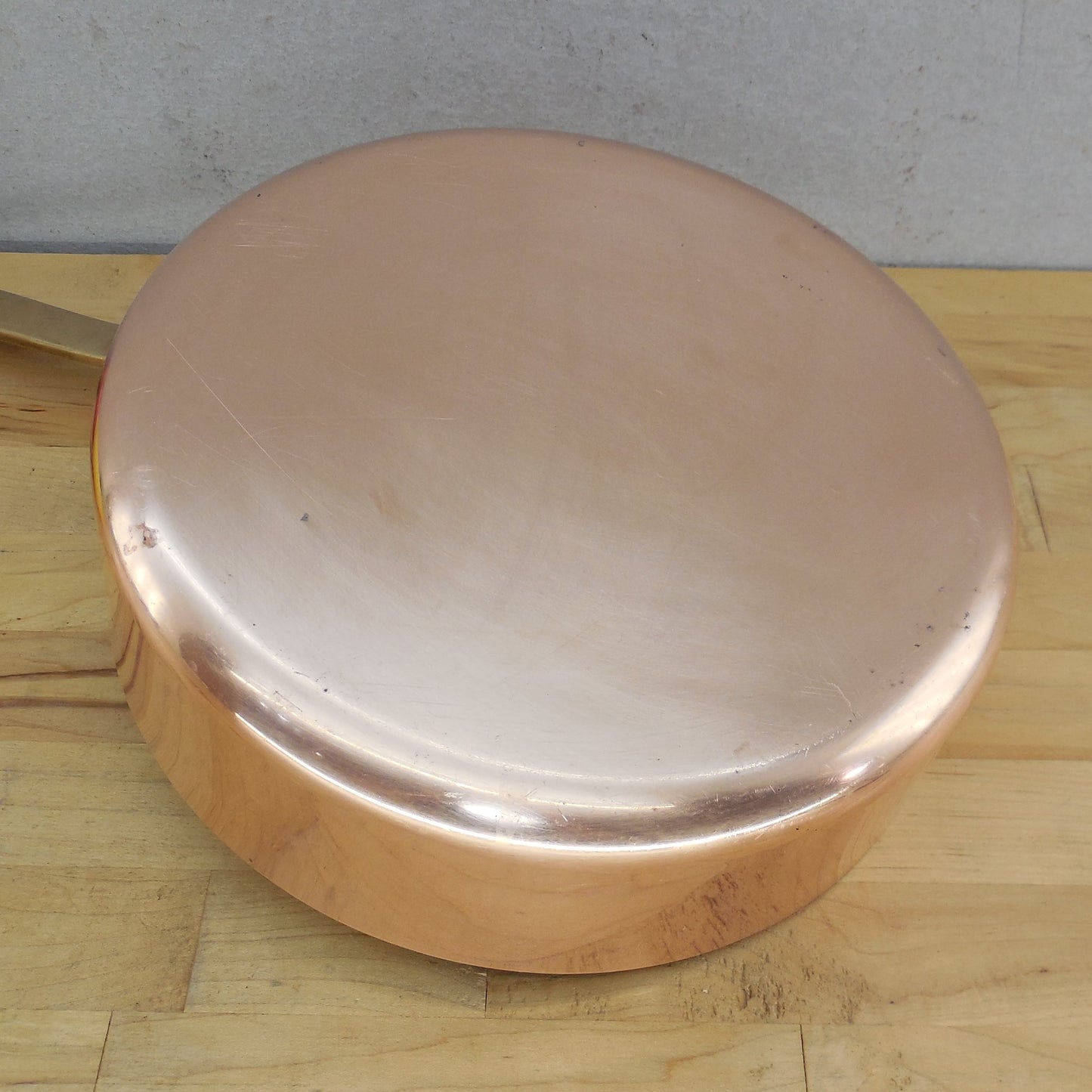 Williams Sonoma France Copper Stainless 9.5" Saute Pan 1.75mm Polished