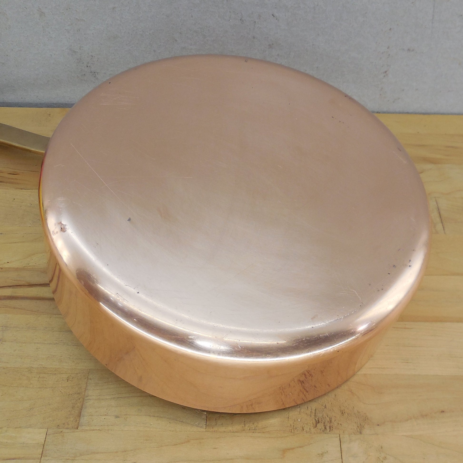Williams Sonoma France Copper Stainless 9.5" Saute Pan 1.75mm Polished