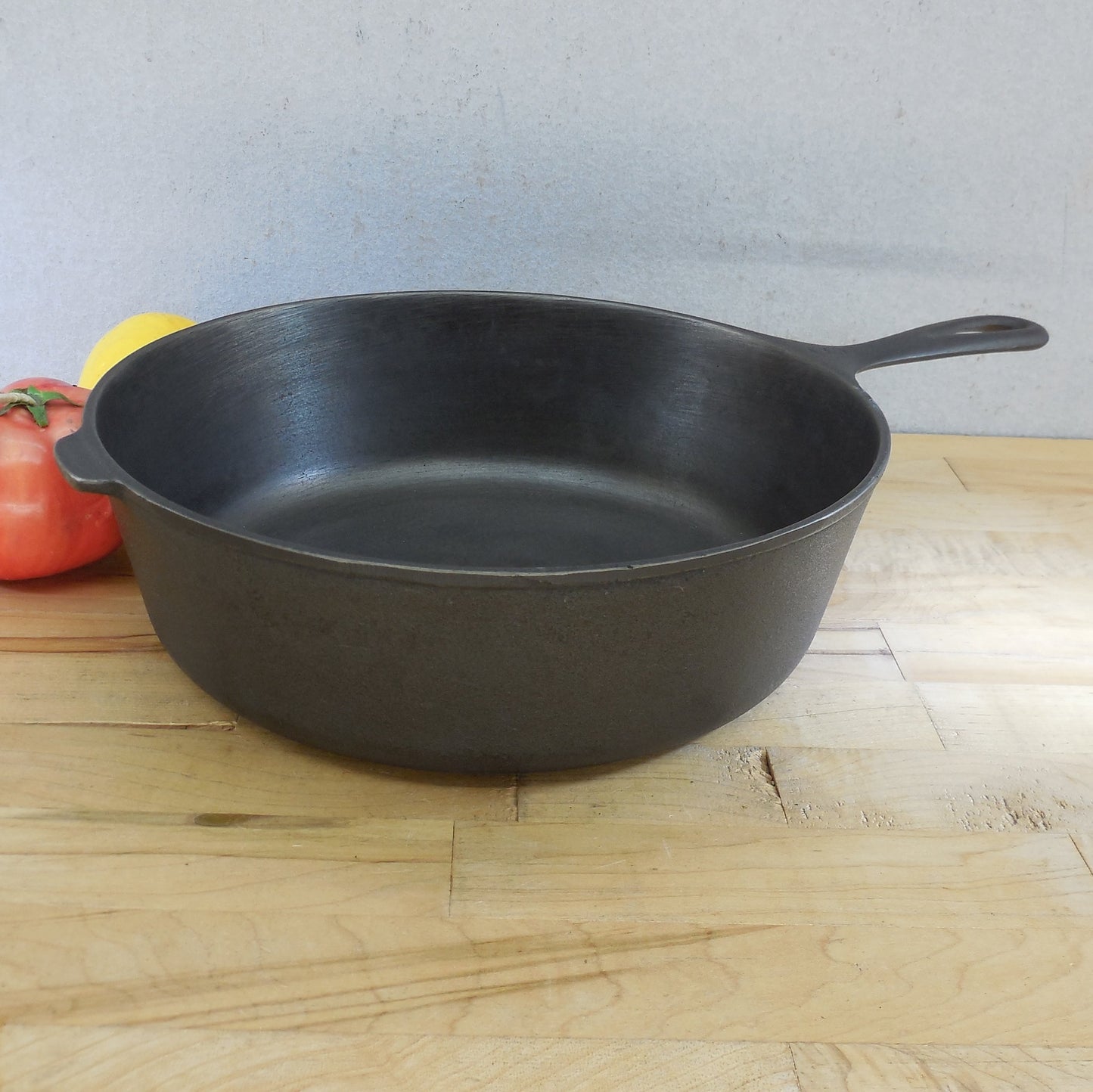 Wagner Ware #8 Cast Iron 1088 Deep Chicken Fryer Skillet Restored