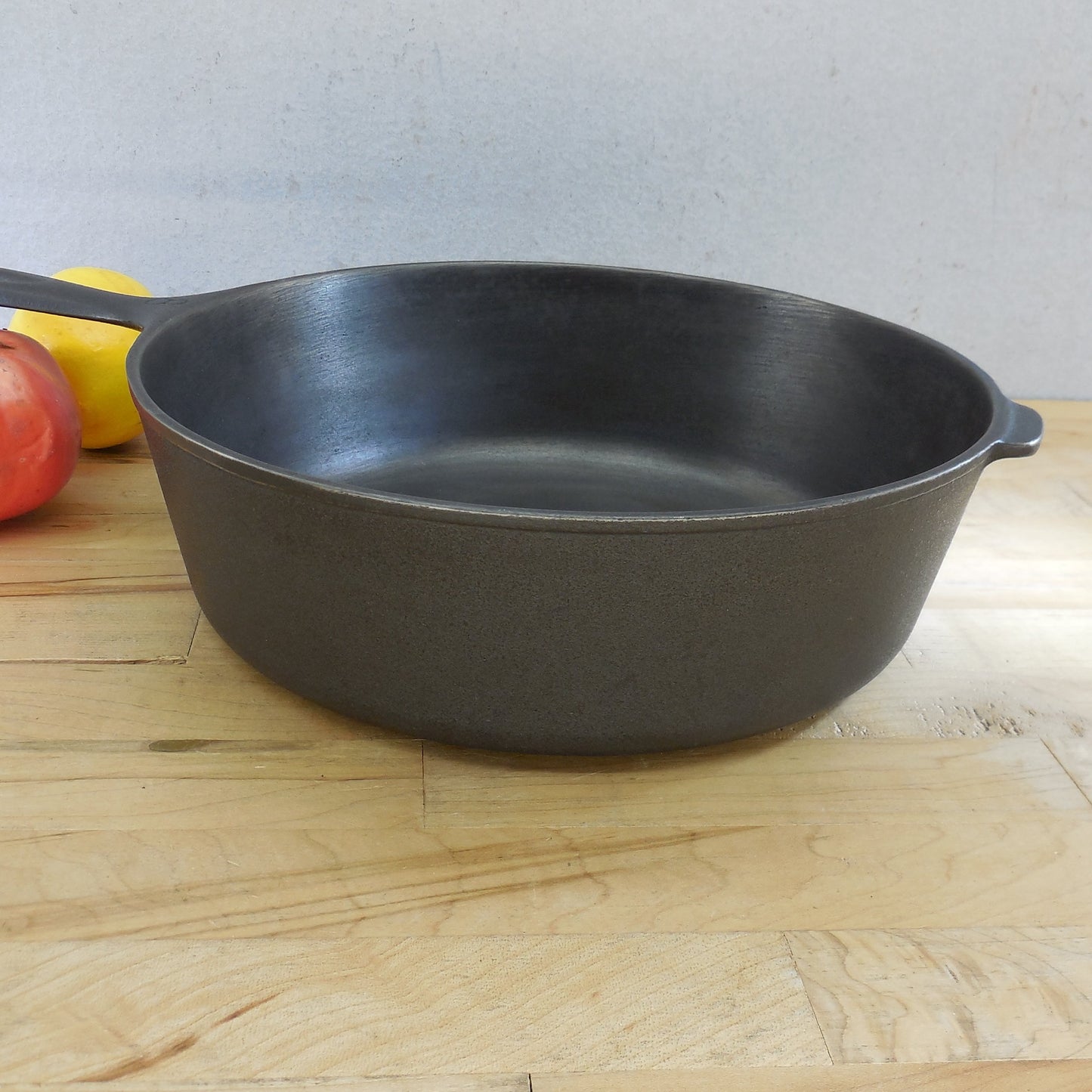 Wagner Ware #8 Cast Iron 1088 Deep Chicken Fryer Skillet Restored Vintage