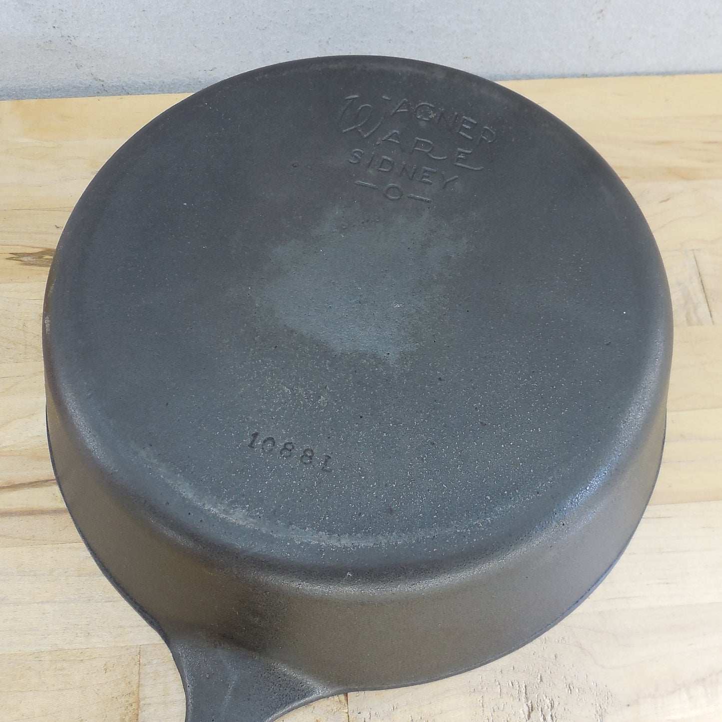 Wagner Ware #8 Cast Iron 1088 Deep Chicken Fryer Skillet Restored Vintage