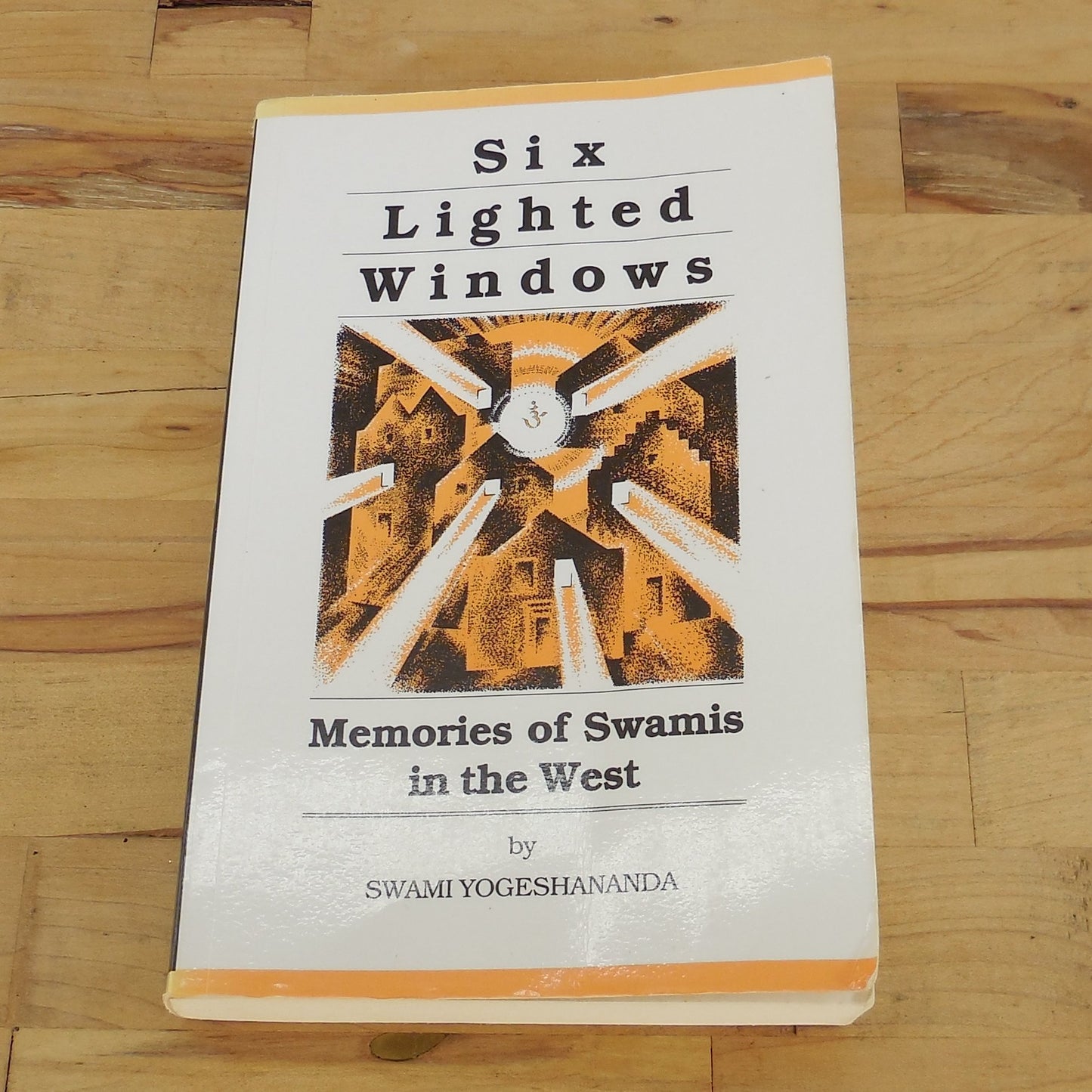 Swami Yogeshananda Signed Book - Six Lighted Windows 1995
