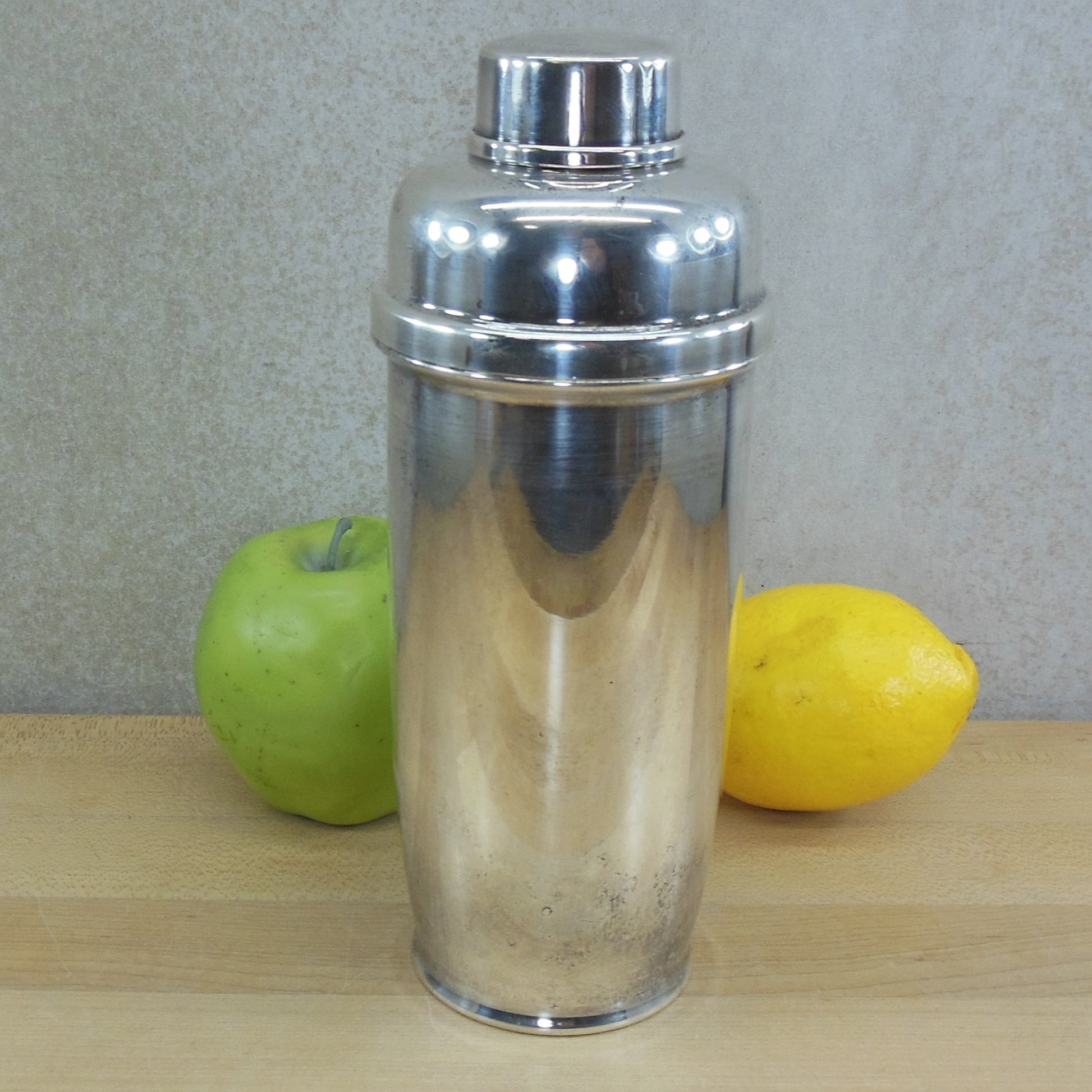 Zanetto Italy Silver Plate Cocktail Shaker