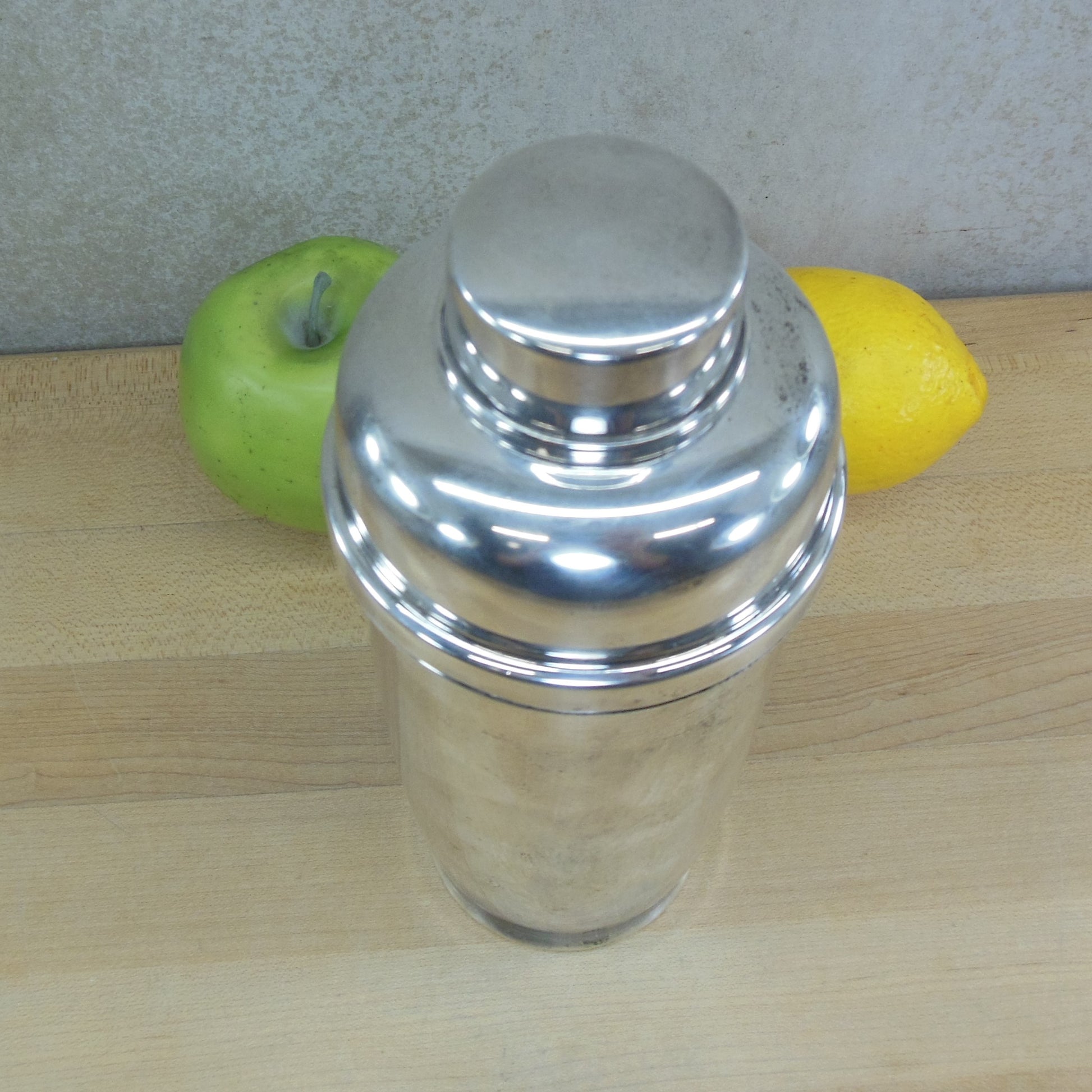 Zanetto Italy Silver Plate Cocktail Shaker Top