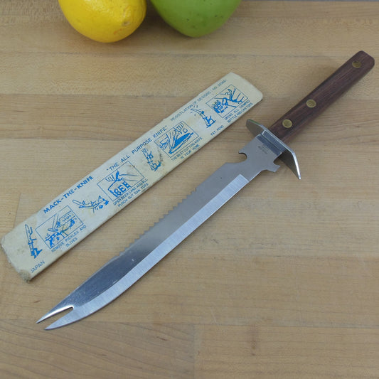 Mitsuboshi Japan MACK-THE-KNIFE All Purpose Knife Can Bottle Opener Vintage