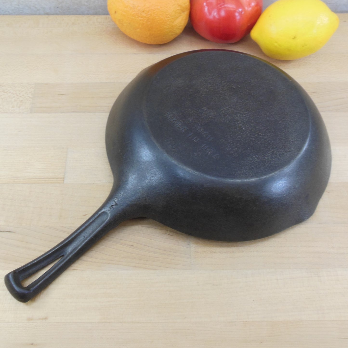 Cast Iron Chef Skillet Vintage 9 Inch Made in USA Rustic 