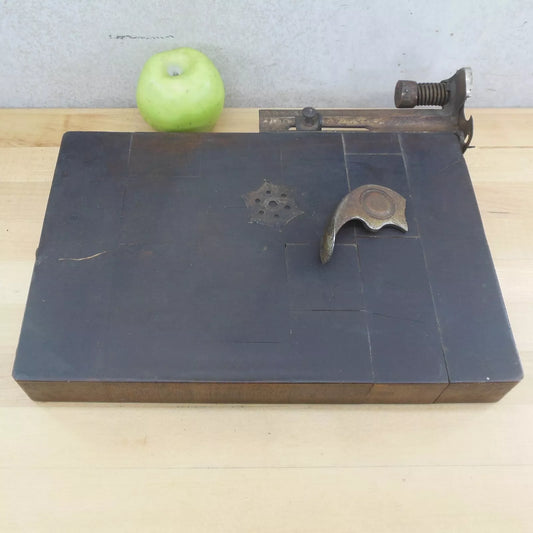 The Miller Dubrul & Peters Mfg. Co. Antique 1880's Wood Cigar Cutting Board