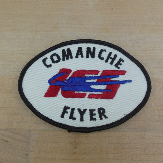 ICS International Comanche Society Flyer Patch Badge Airplane