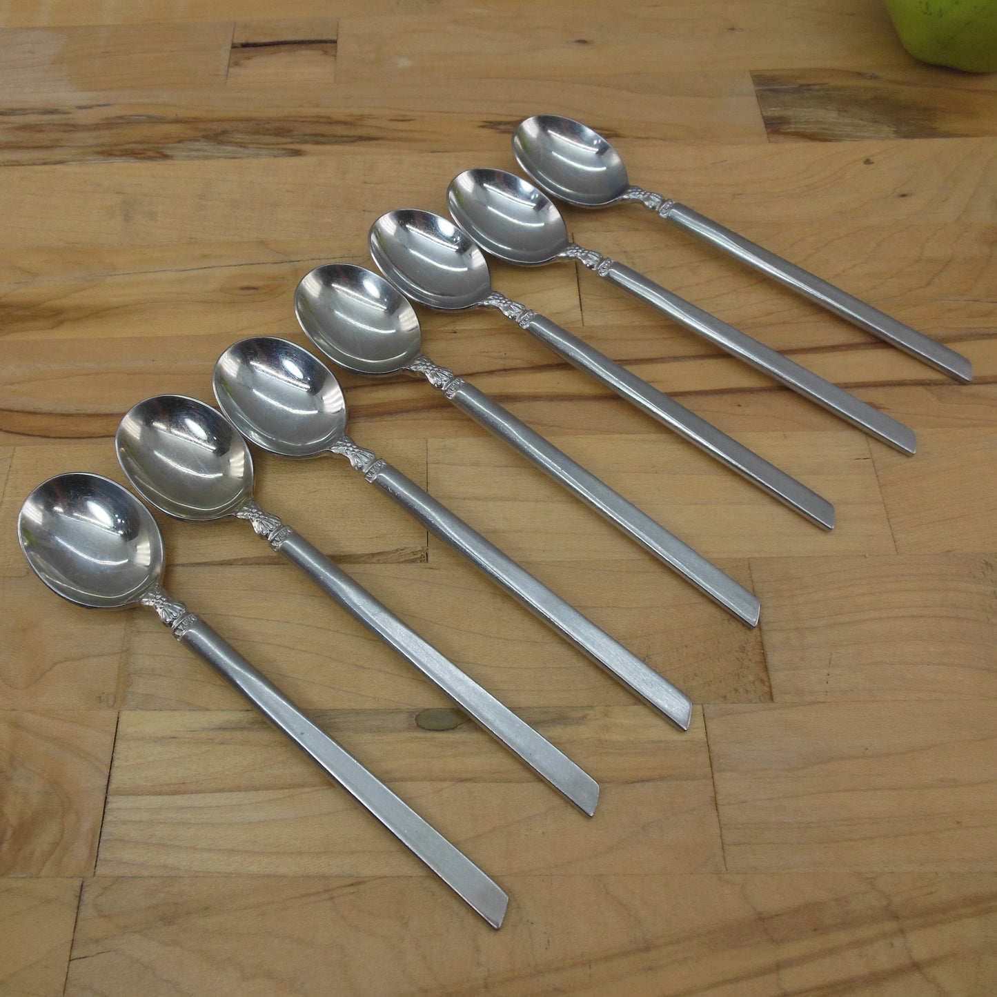 Everbright Premier Japan Stainless Perfection Flatware - 7 Teaspoons Vintage