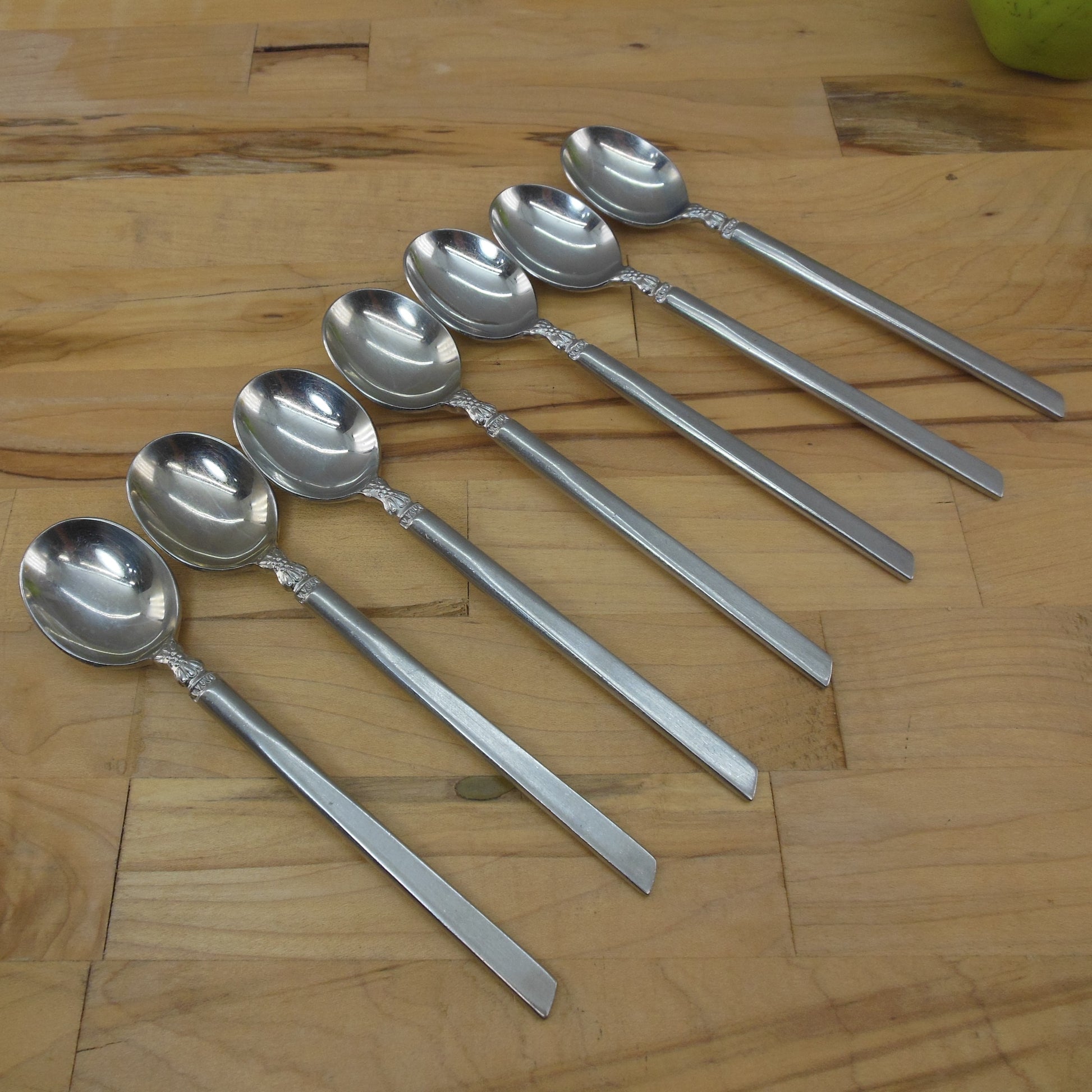 Everbright Premier Japan Stainless Perfection Flatware - 7 Teaspoons Vintage