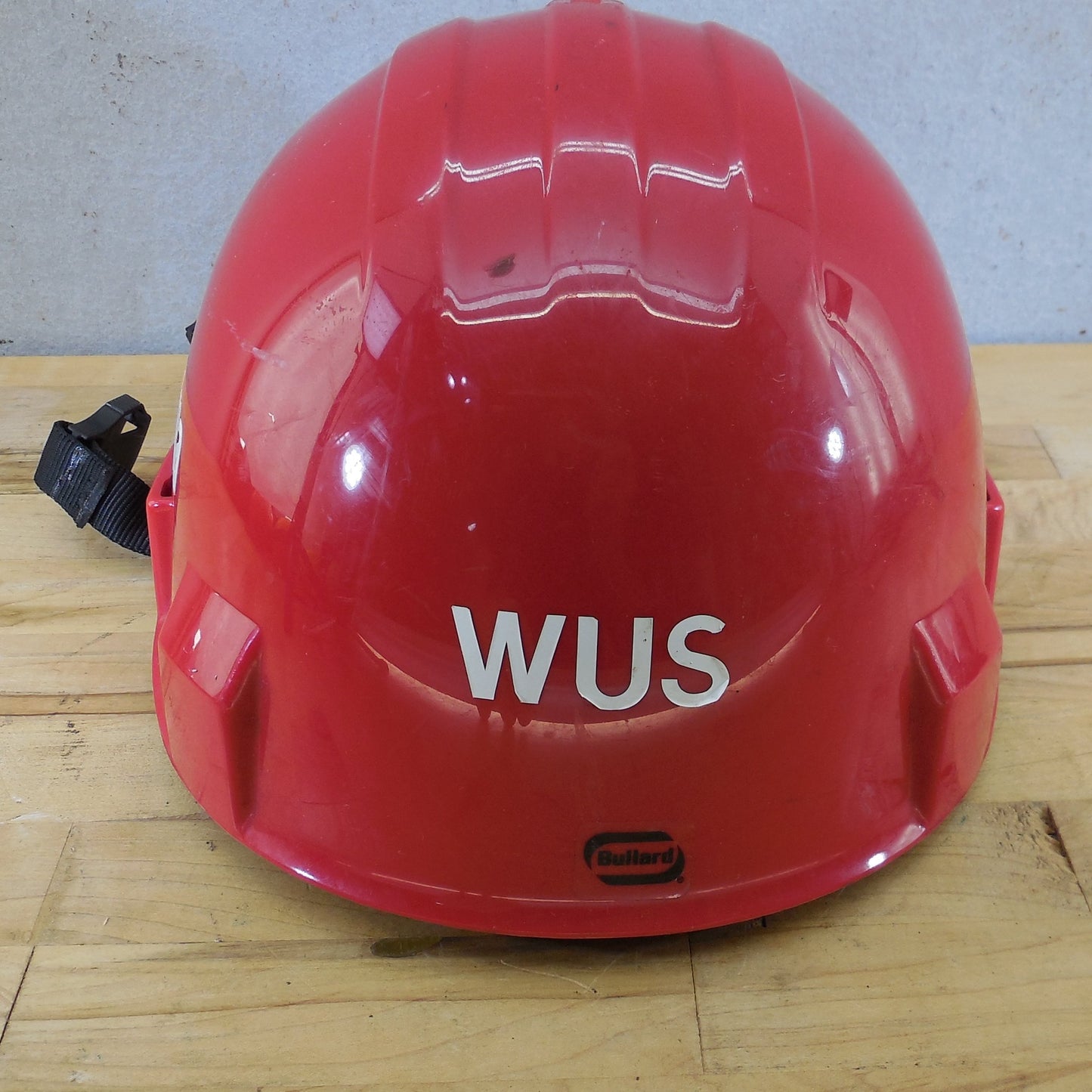 Bullard Red Hard Hat - Tropicana Juice Plant Hazardous Materials Safety Team