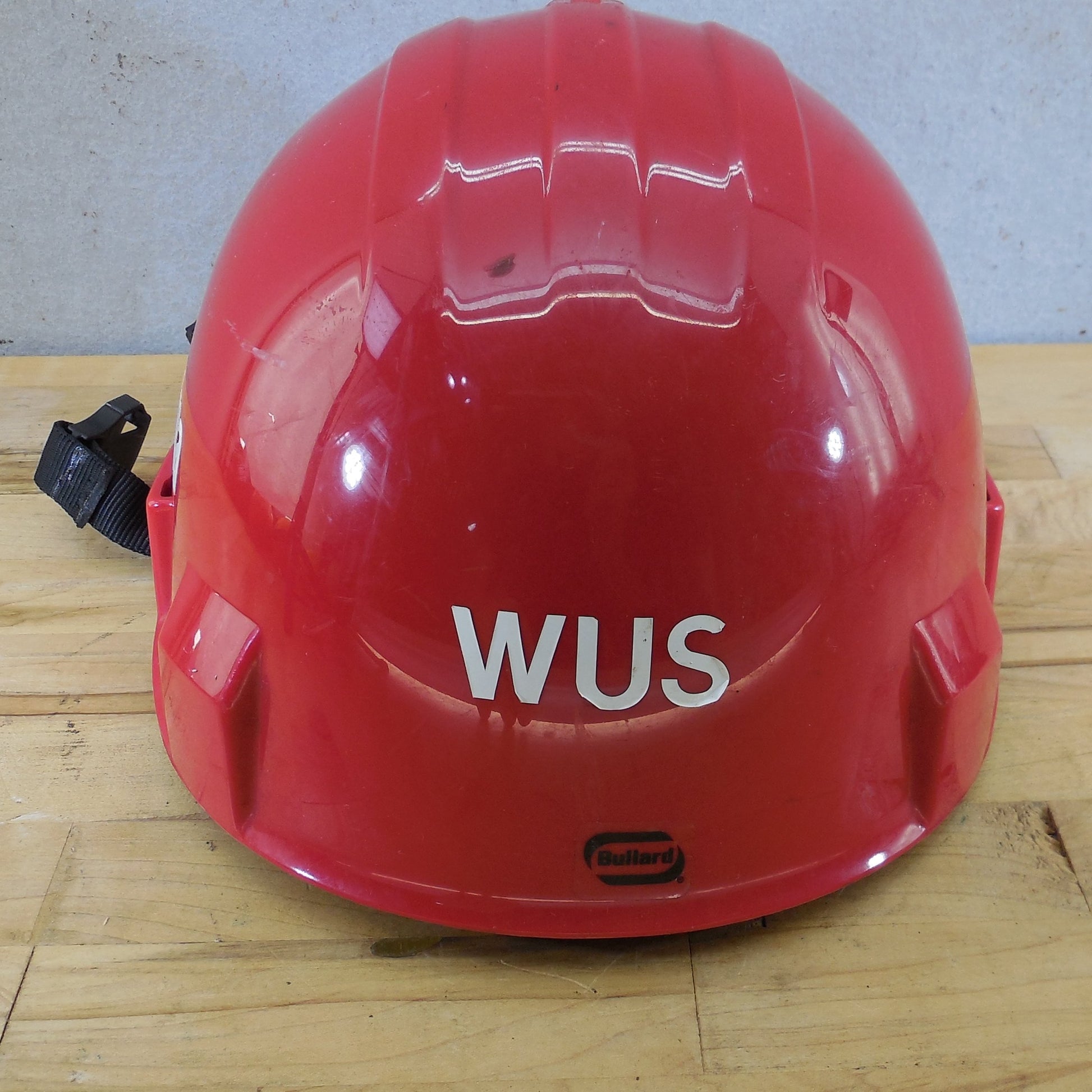 Bullard Red Hard Hat - Tropicana Juice Plant Hazardous Materials Safety Team