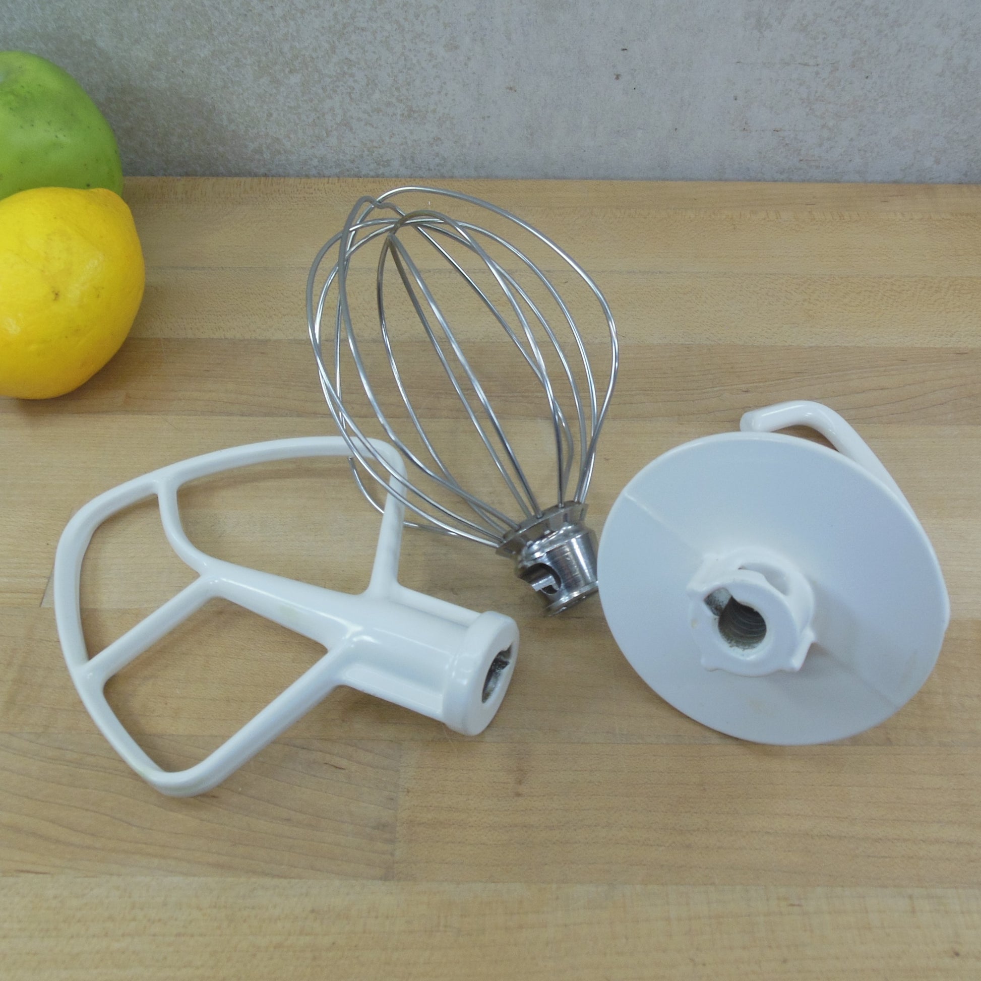 KitchenAid USA Dough Hook Whip Beater 3 Piece Attachment Set – Olde Kitchen  & Home