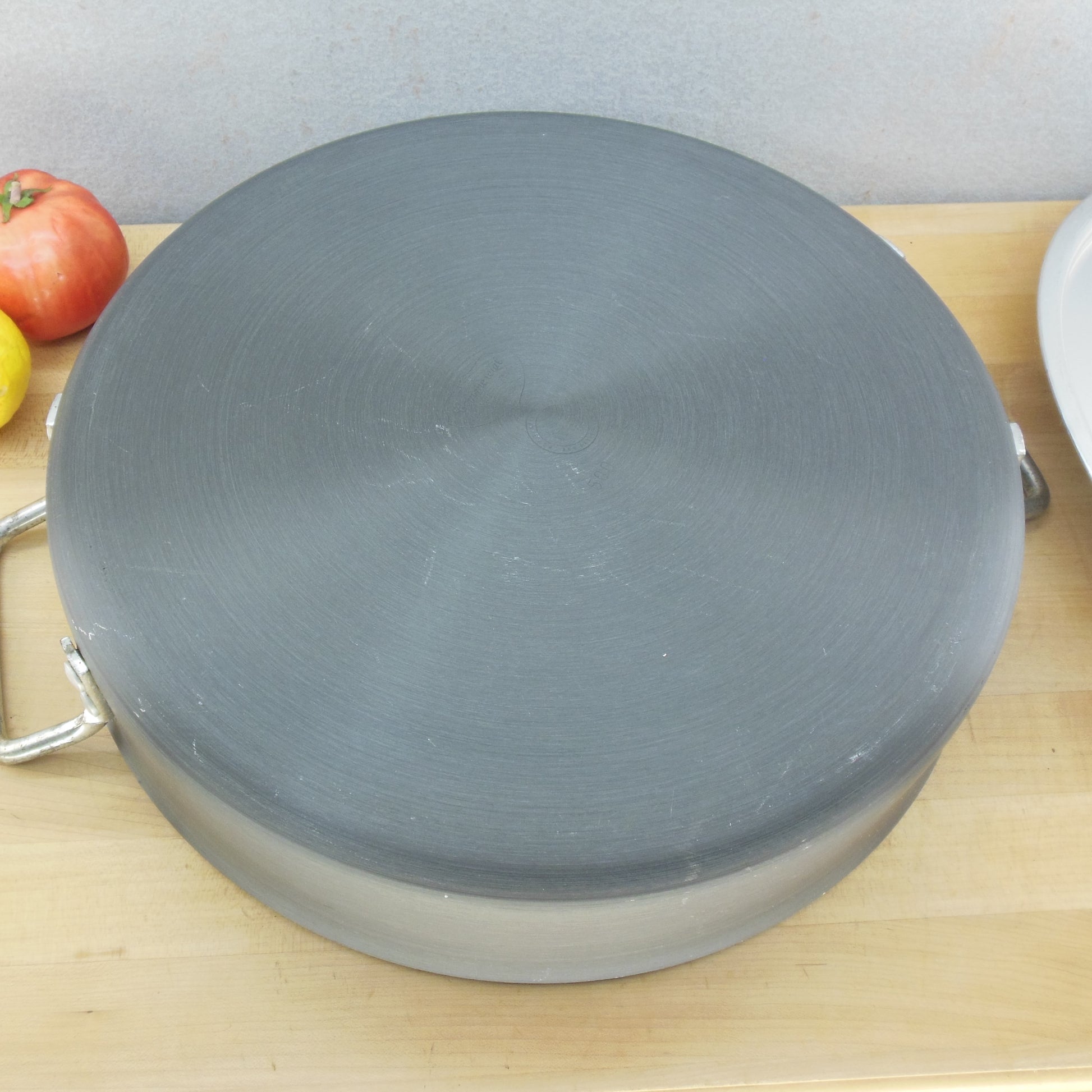 Commercial Cookware Toledo Calphalon Anodized 7 Qt. Sauteuse Pan & Lid 5007 Vintage
