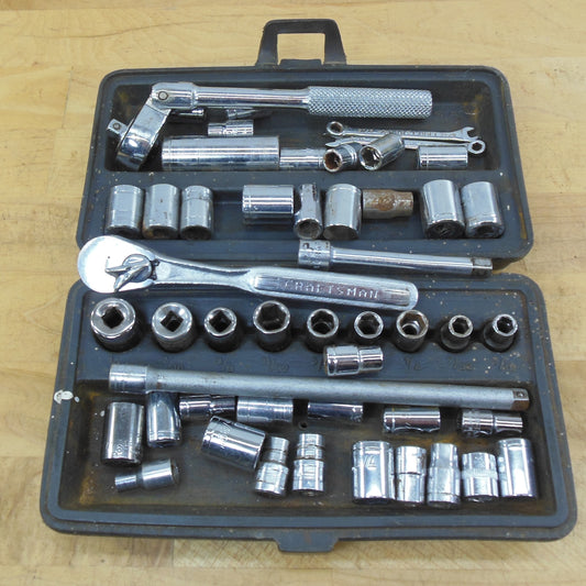 Craftsman 1/4" Drive Socket Set & Extras Lot