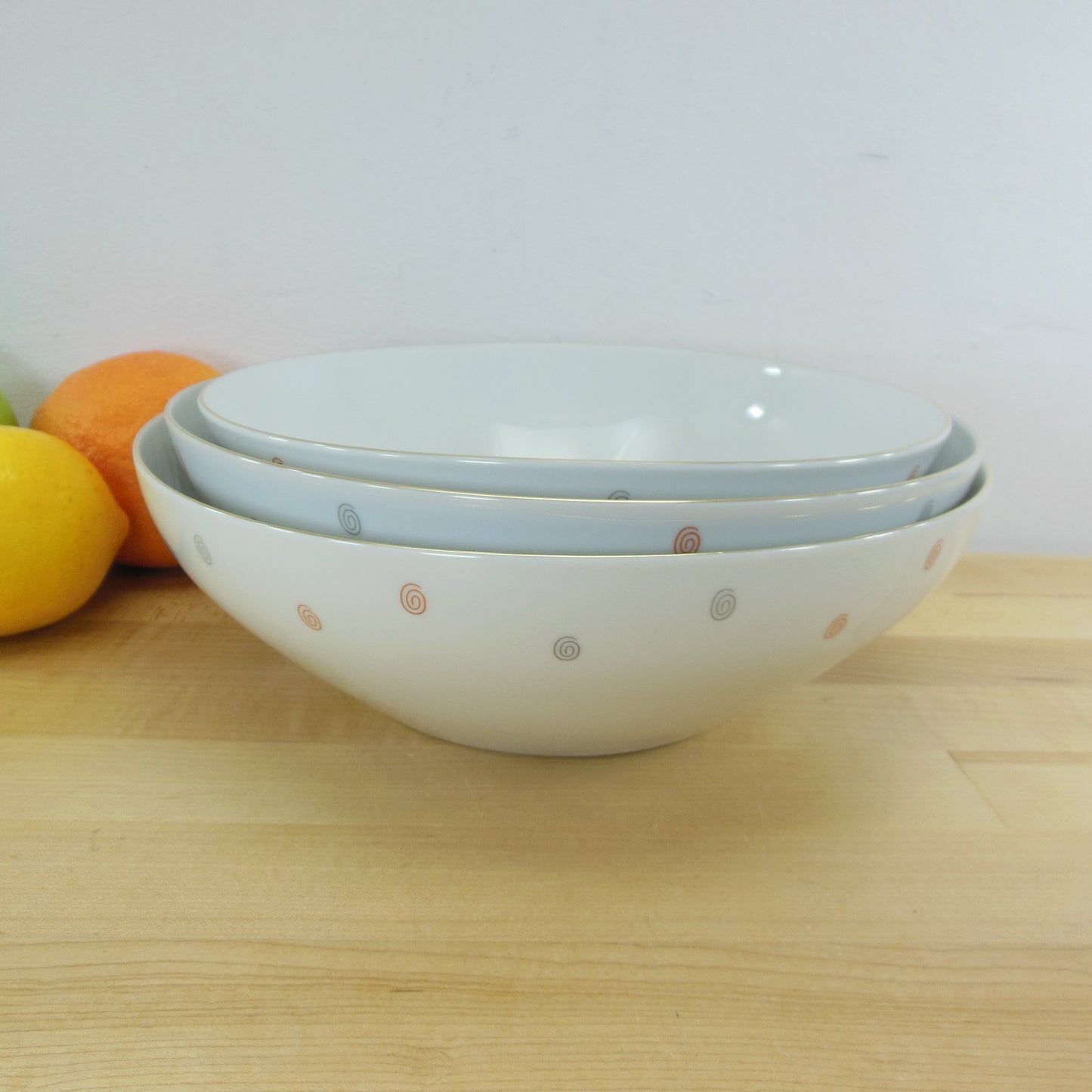 Arzberg Germany Porcelain China ARZ144 Nesting Vegetable Serving Bowls