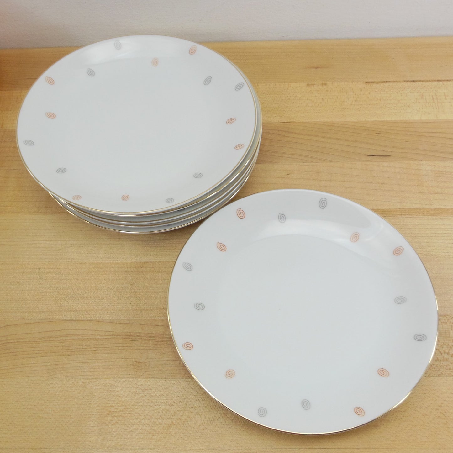 Arzberg Germany Porcelain China ARZ144 Bread Butter Dessert Plates 6 Set