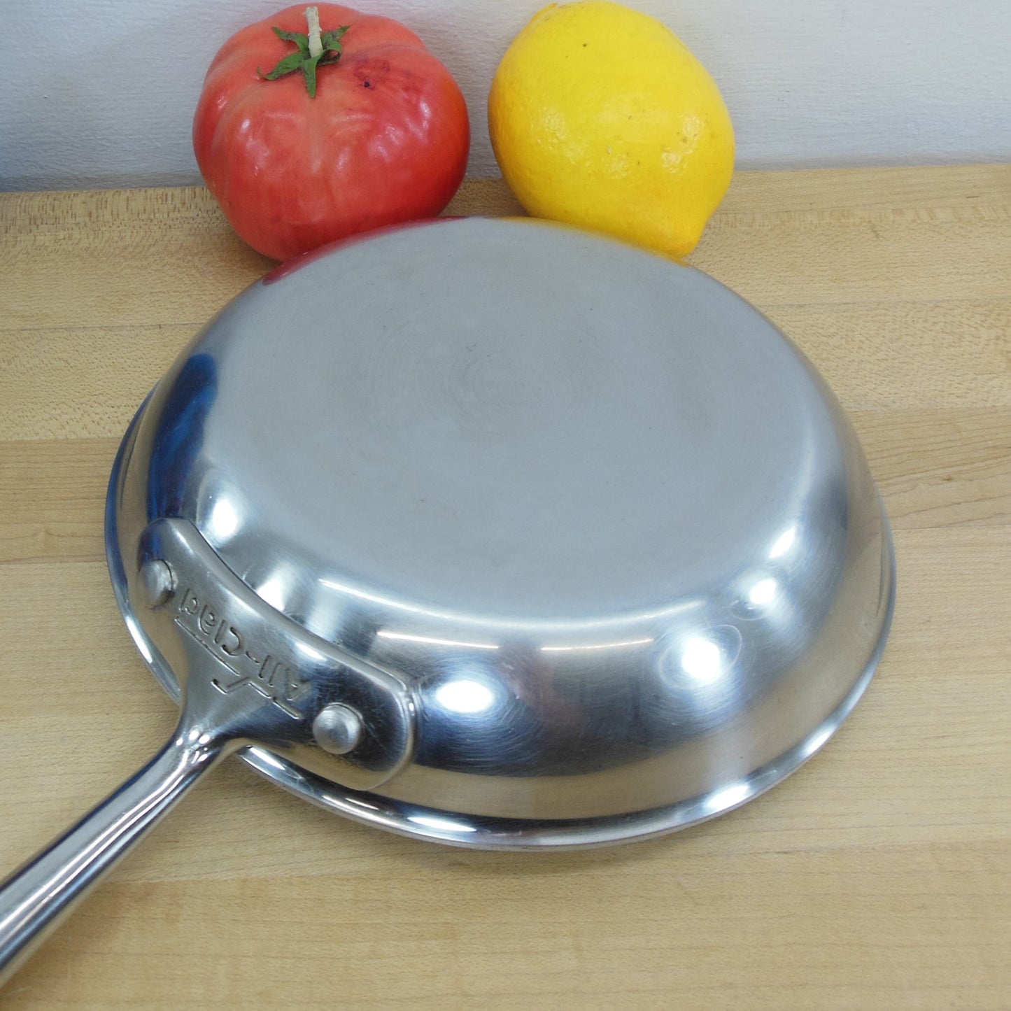 All-Clad USA Stainless Tri-Ply 7.5" Fry Pan Skillet used