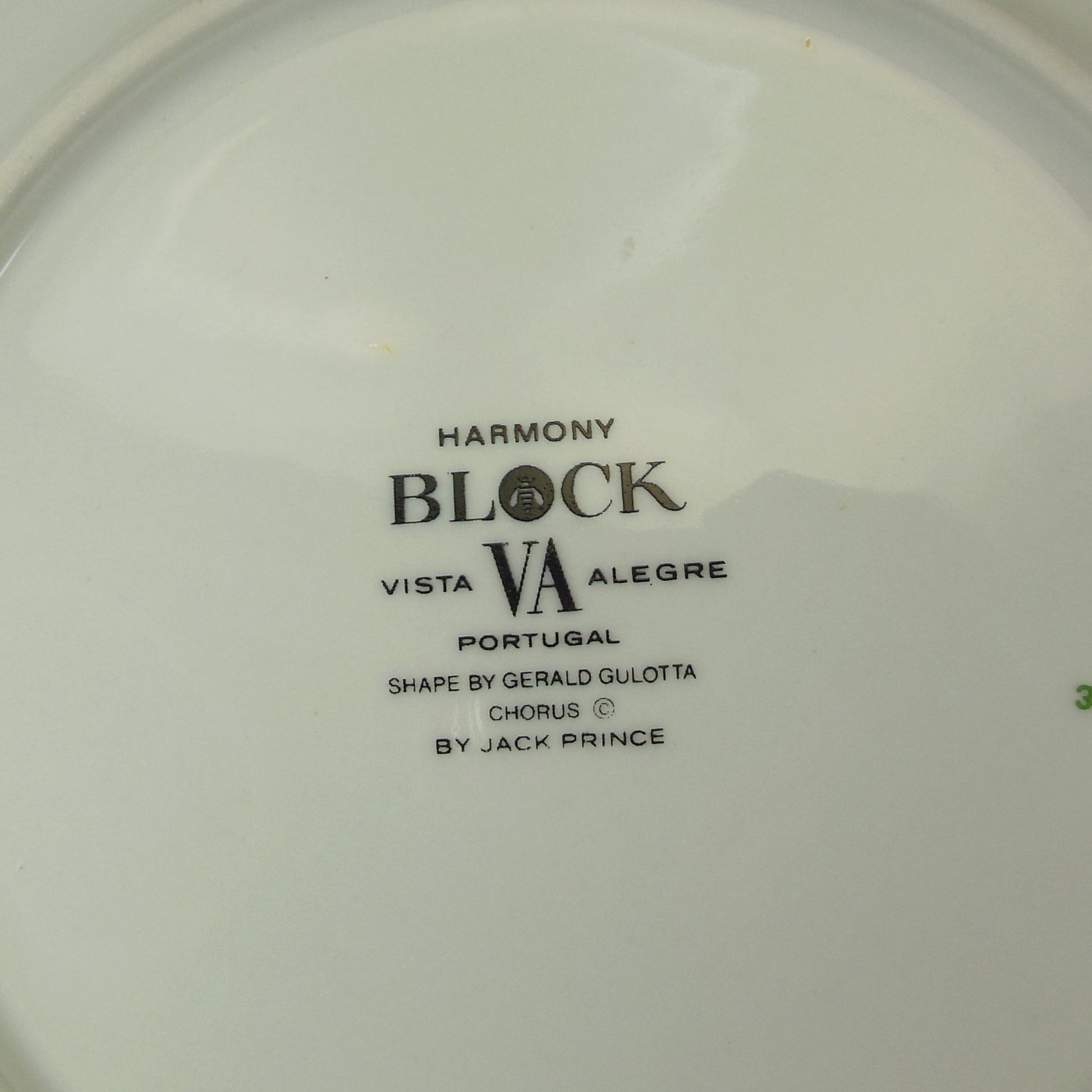 Block Harmony Portugal Jack Prince Chorus Flowers - 6 Salad Plates Vista Alegere