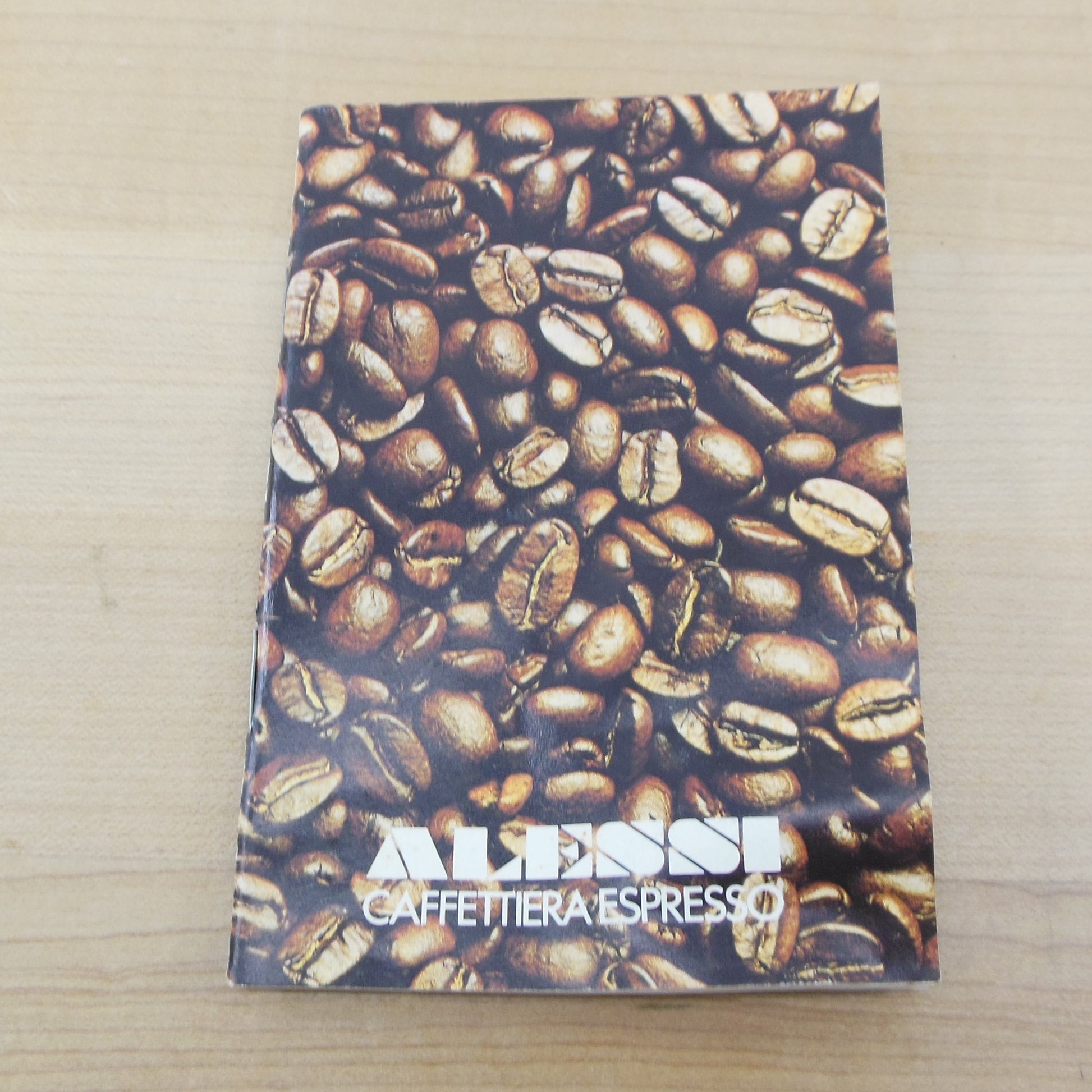 Alessi Italy 1979 Caffettiera Espresso Parts User Manual Booklet