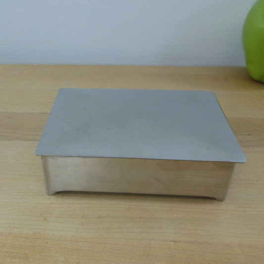 OHIA Sweden MCM Stainless Steel Cigarette Trinket Box