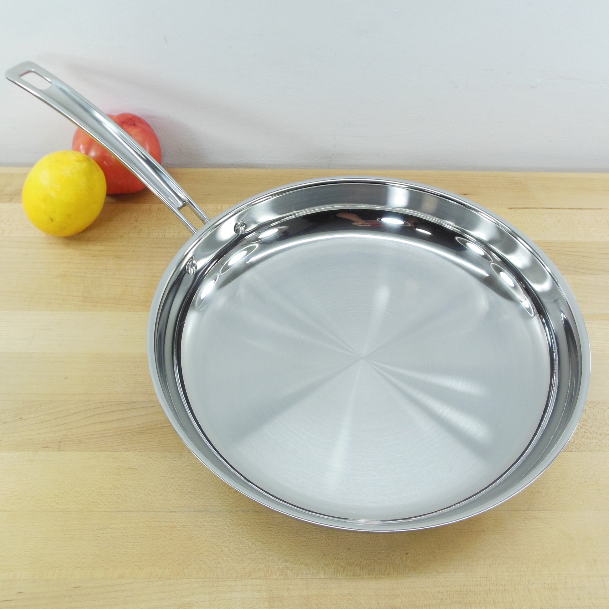 Cuisinart Induction Ready Stainless 12" Fry Pan Skillet 73122-30