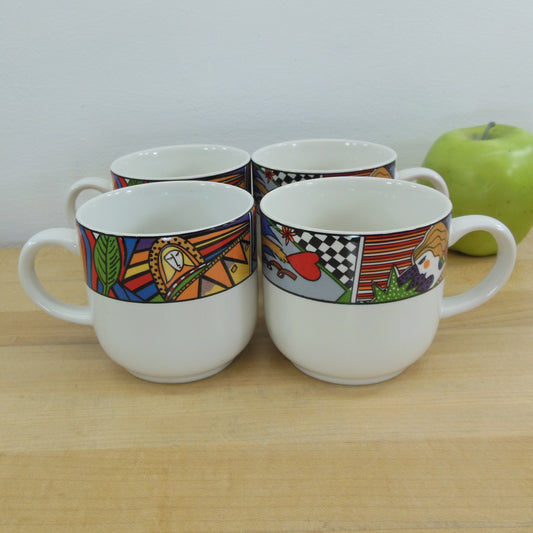 Vitromaster Metropolitan Dinnerware - 4 Set Cups Mugs