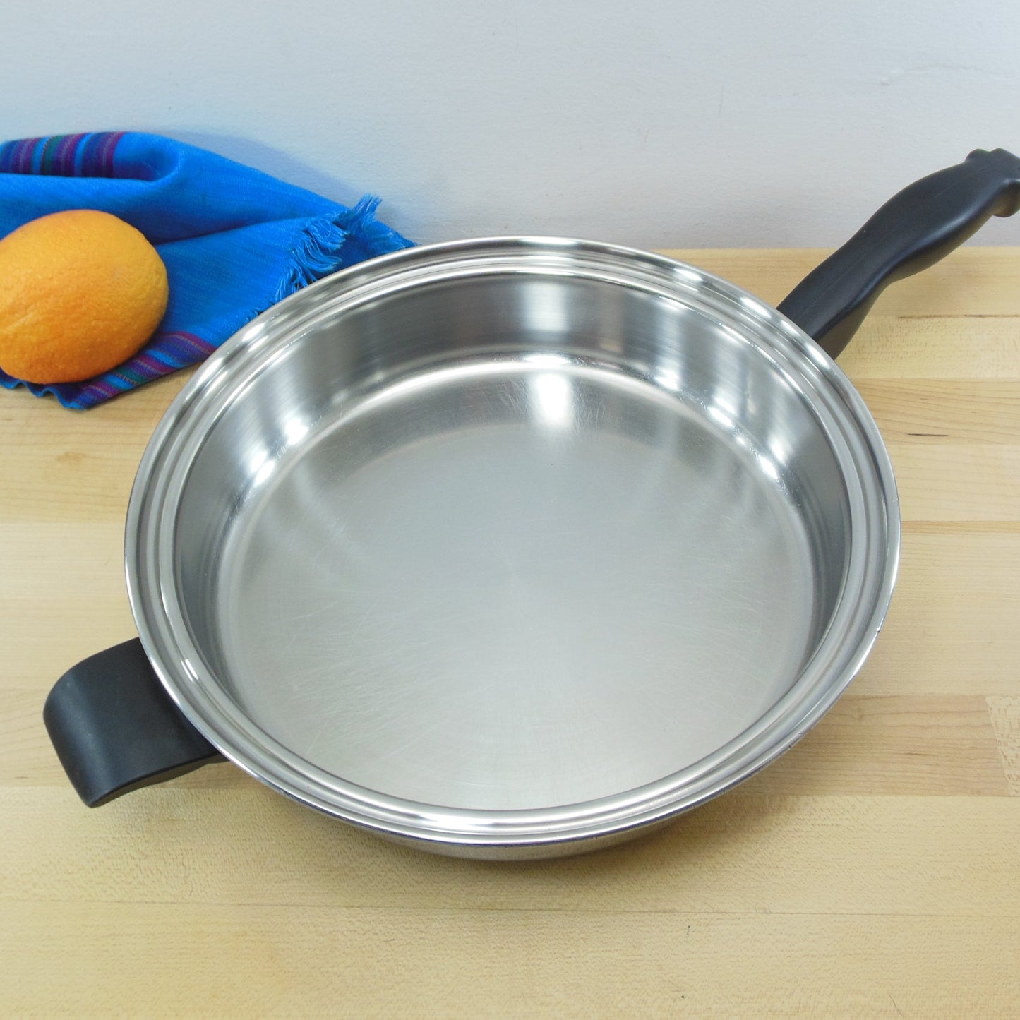 Cutco USA 5 Ply Stainless 11.5" Open Fry Pan Skillet