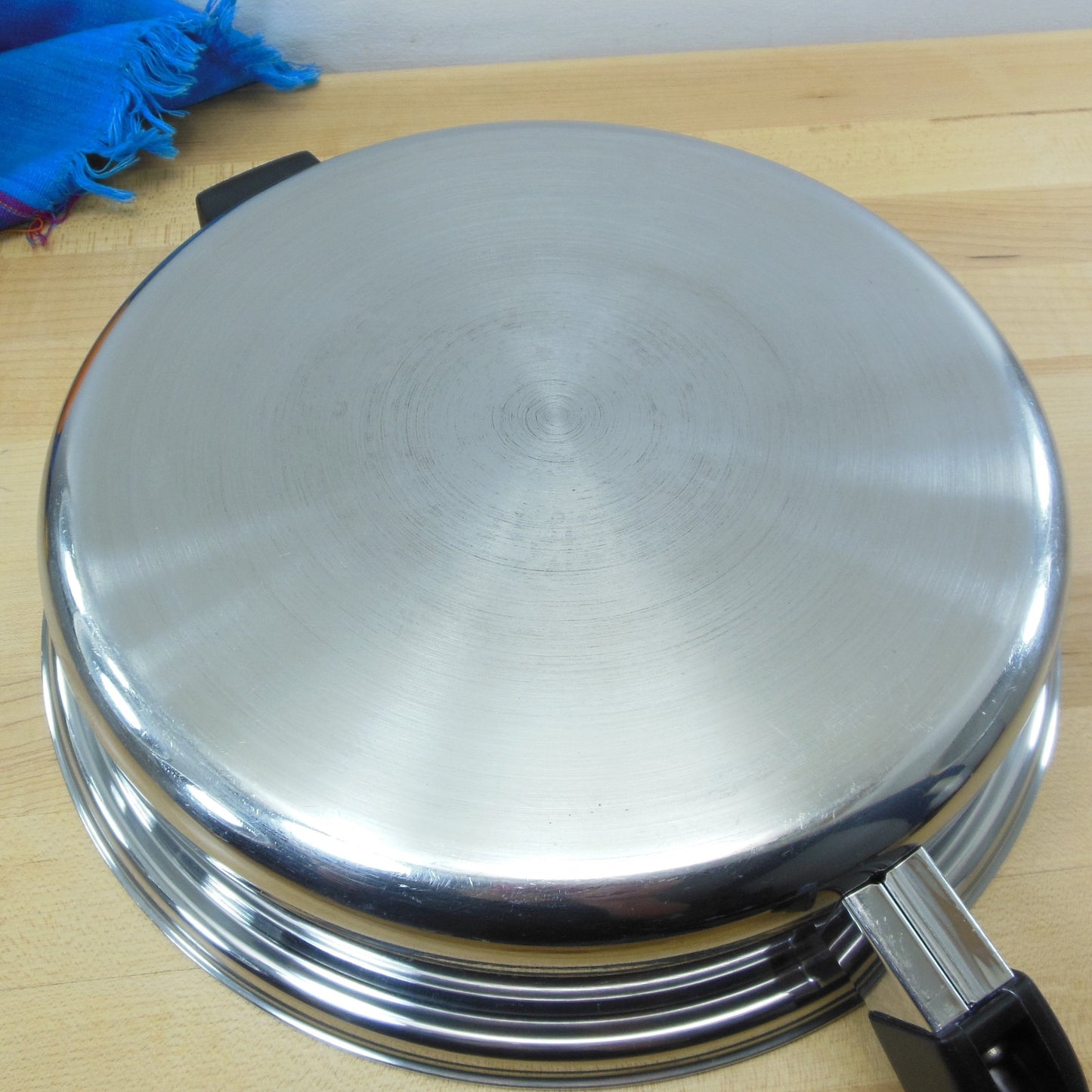 Cutco USA 5 Ply Stainless 11.5" Open Fry Pan Skillet Aluminum Core