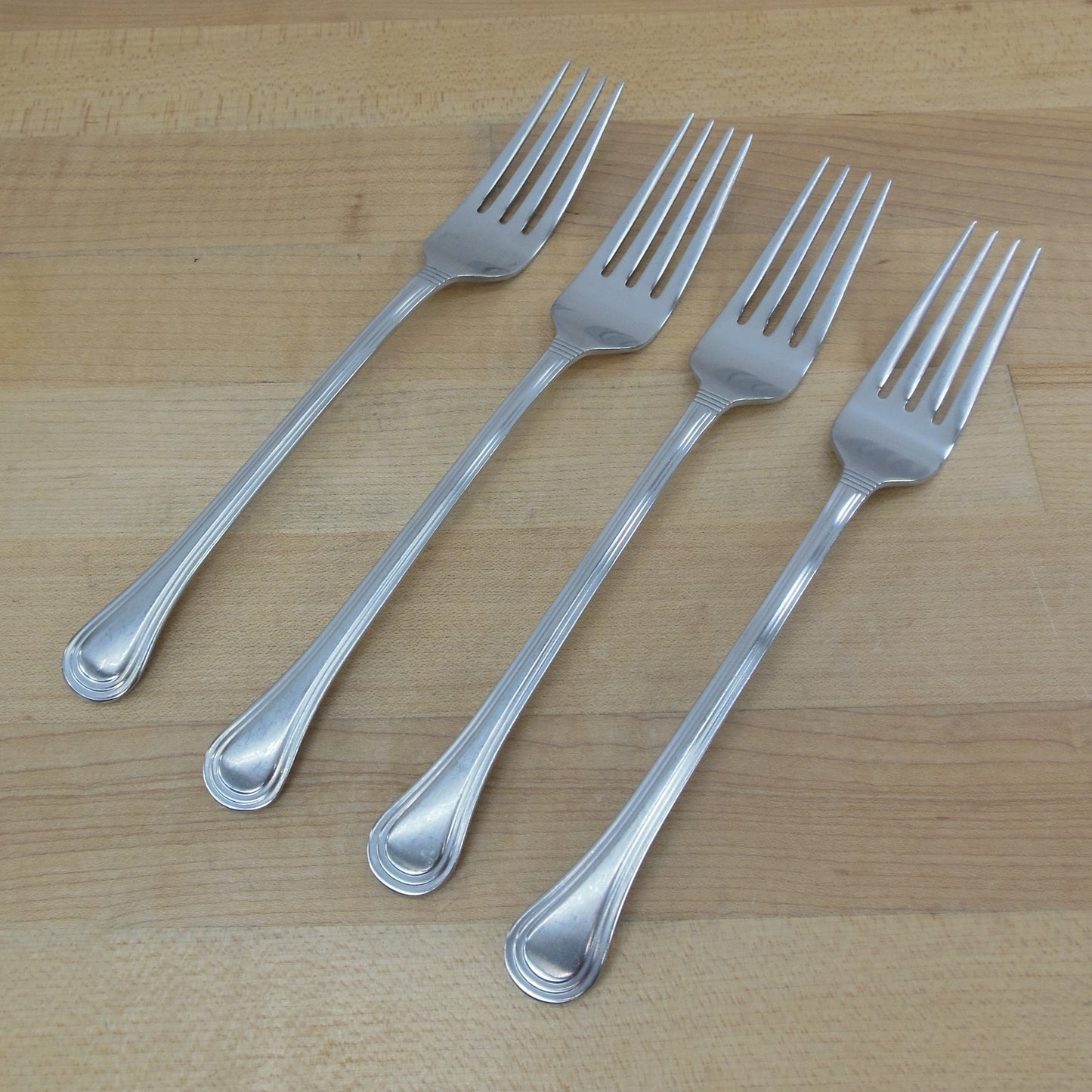 J.A. Henckels Astley Satin Stainless Flatware - 4 Dinner Forks