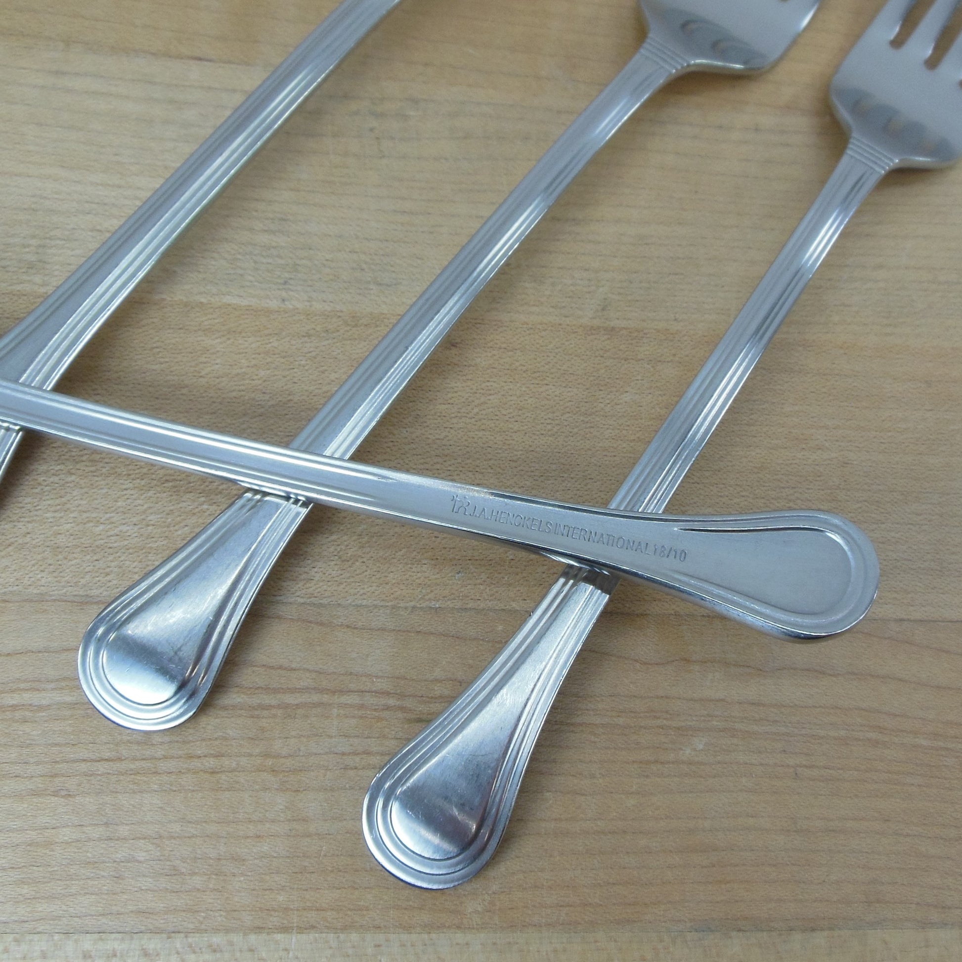 J.A. Henckels Astley Satin Stainless Flatware - 4 Dinner Forks used