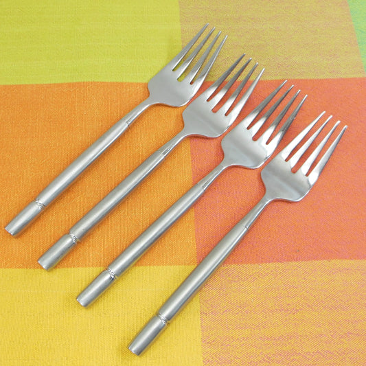 Oneida Dalton Stainless Flatware - 4 Salad Forks