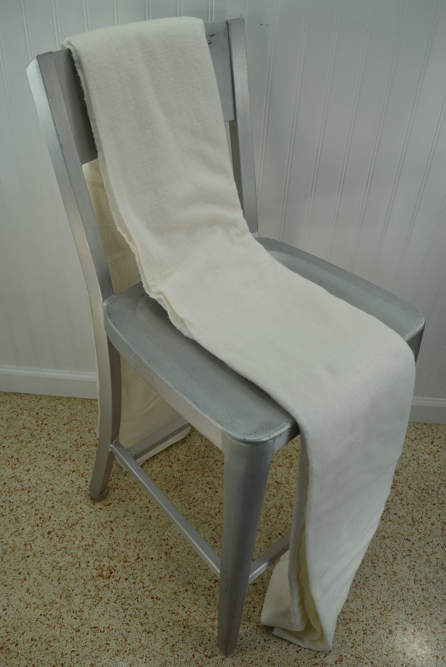 Chatham Sheet Blanket White Polyester Blend 68" X 94" long