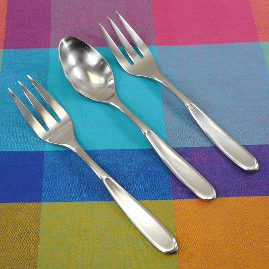 Splendide Korea Dune 18/8 Stainless Serving Spoon & Cold Meat Forks