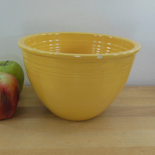 Fiestaware Vintage No. 5 Yellow Mixing Bowl