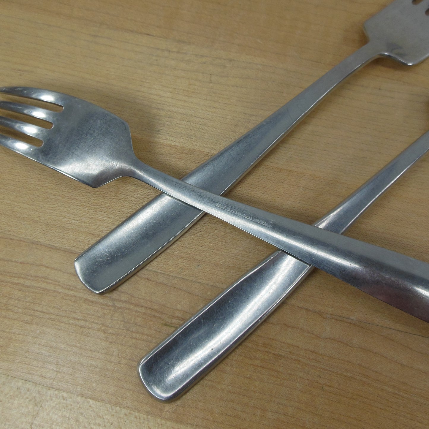 Copy of Gense Sweden Facette 18-8 Stainless Flatware - 3 Dinner Forks vintage used