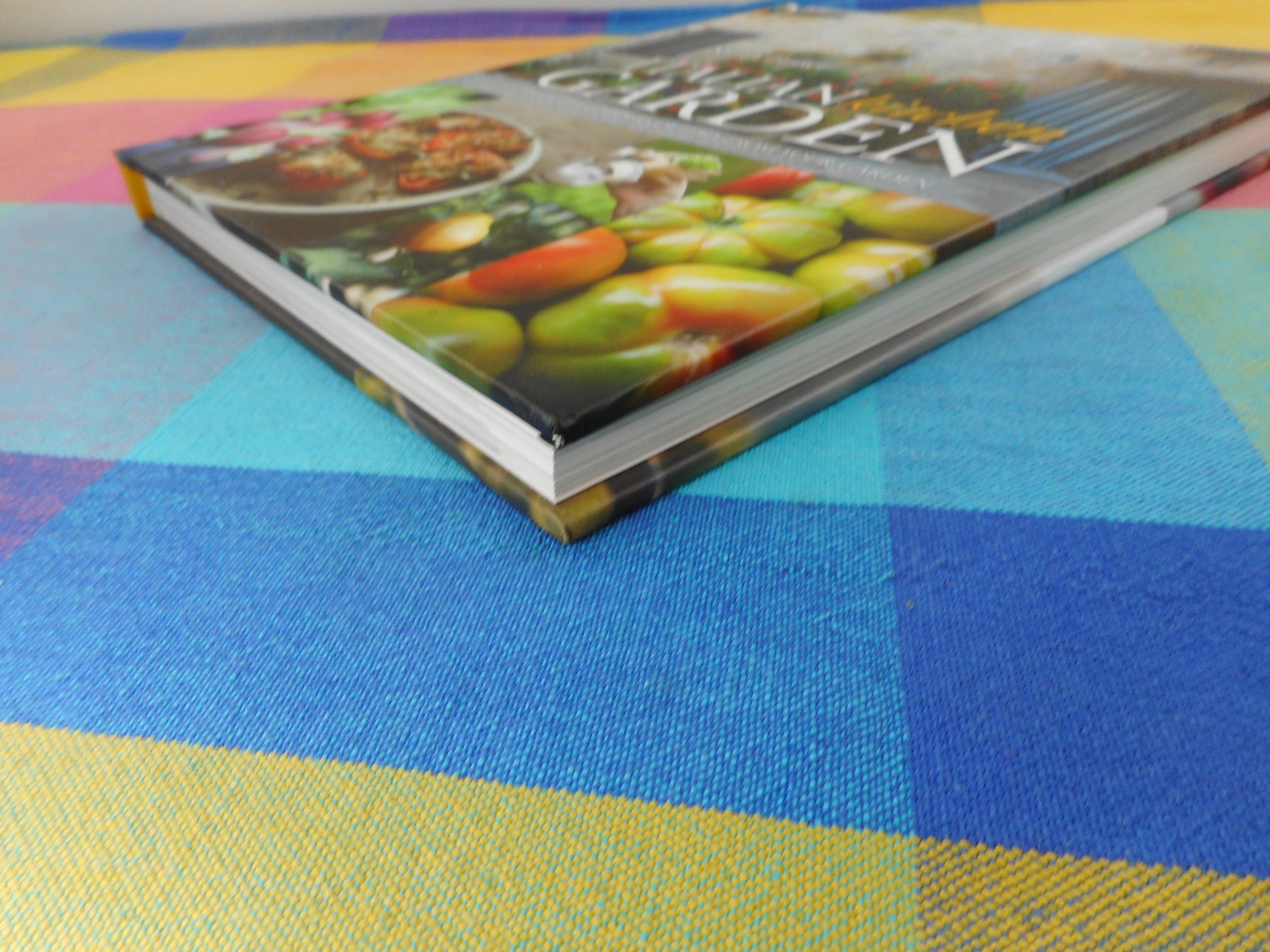 Italian Kitchen Garden Book 2011 Sarah Fraser Cookbook NOS