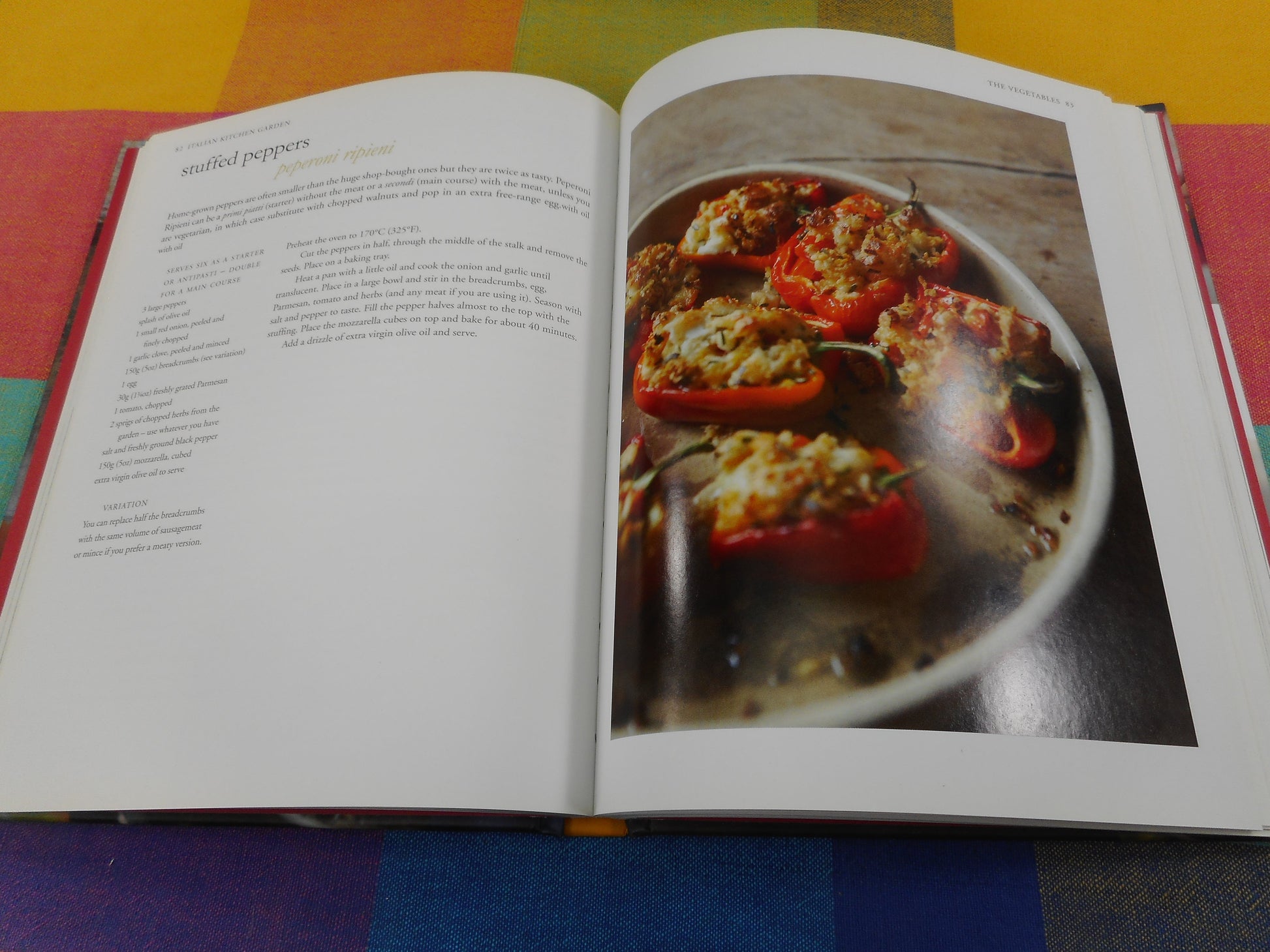 Italian Kitchen Garden Book 2011 Sarah Fraser Cookbook Hardback