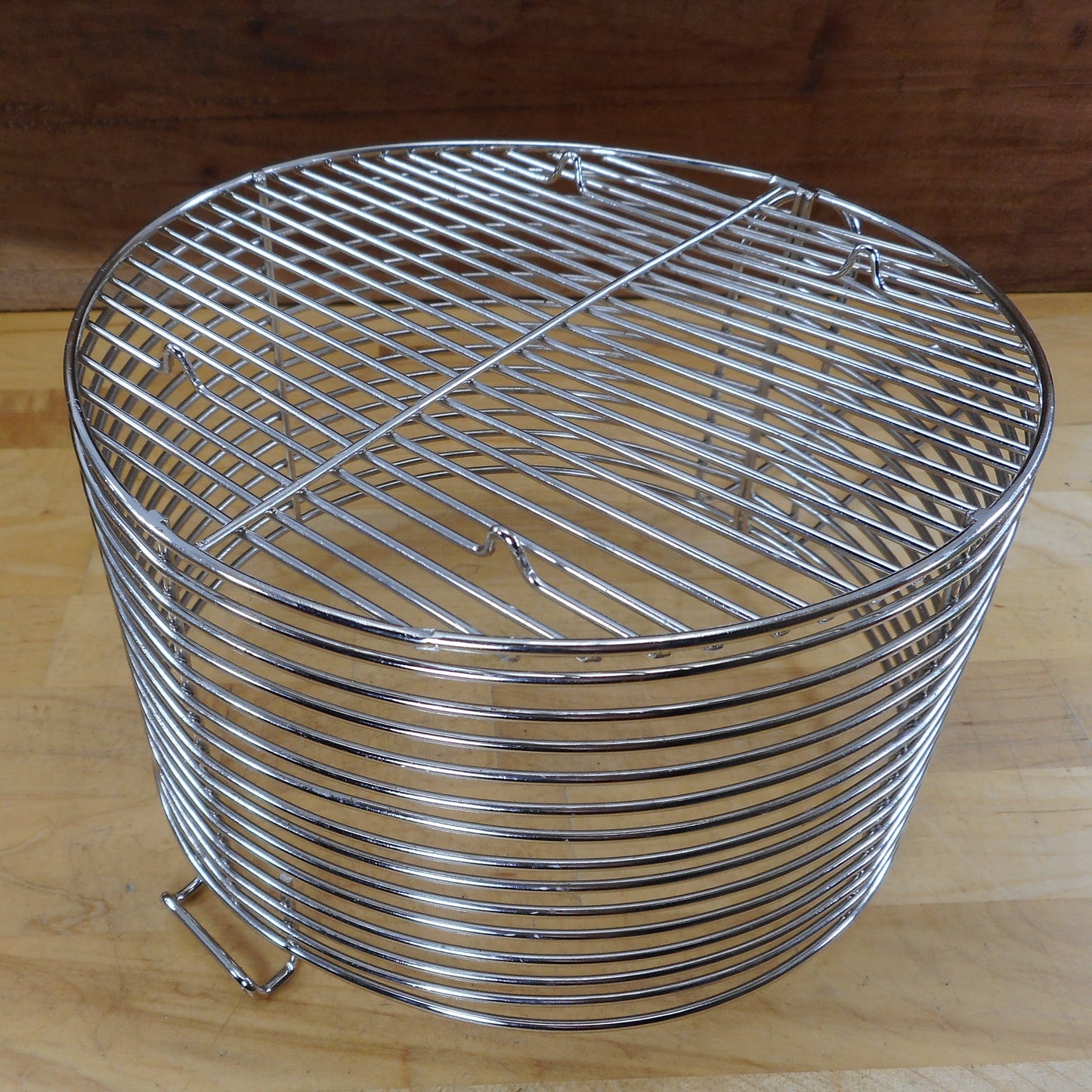 Fry Basket 4 Quart Stainless Steel 8" Round Bar