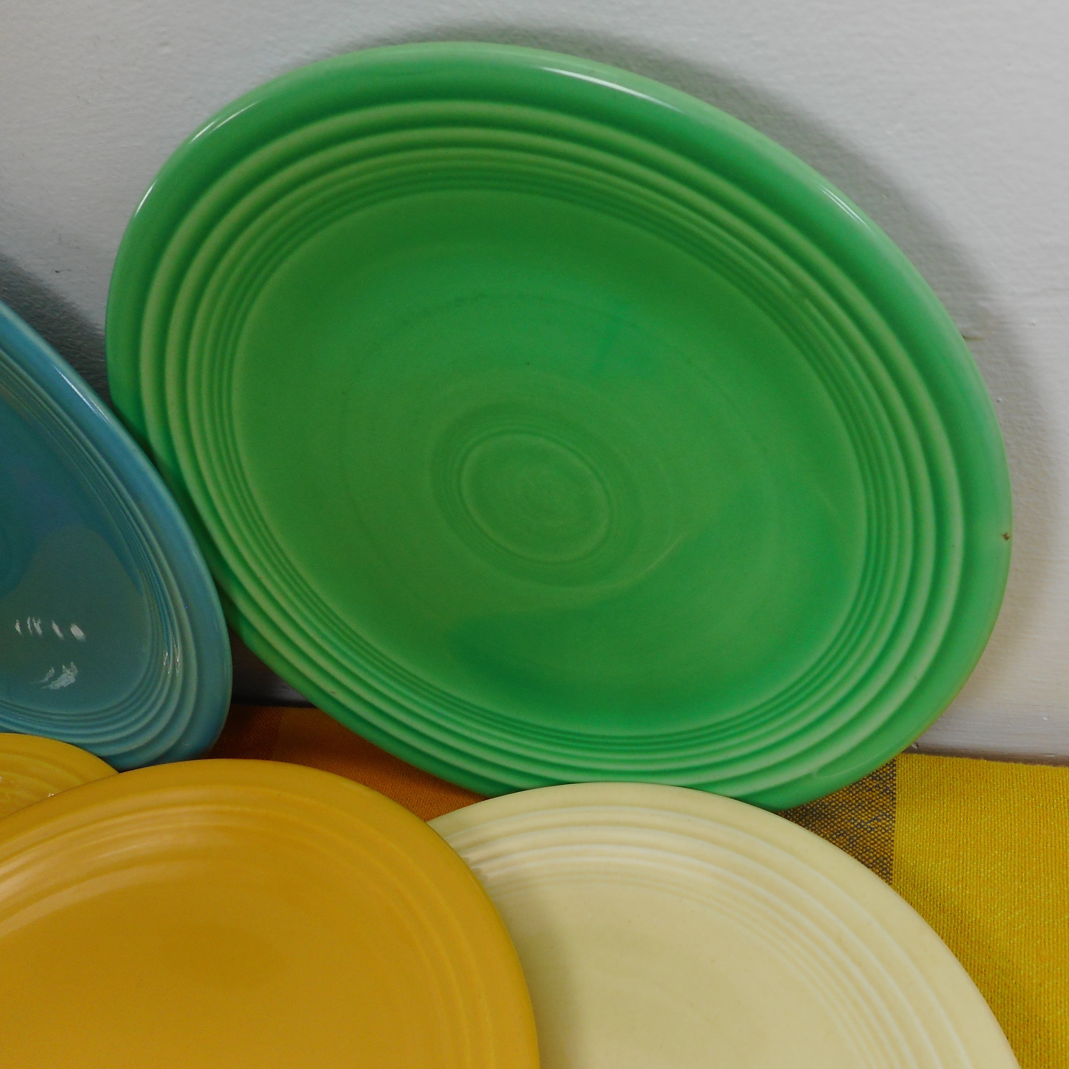 Fiestaware Genuine Vintage Salad Plates 7.5 Olde Kitchen Home