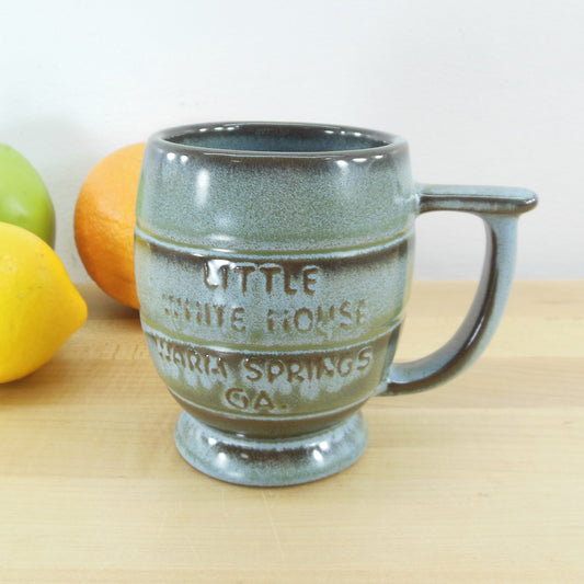 Frankoma Pottery C7 Mug - Little White House Warm Springs GA