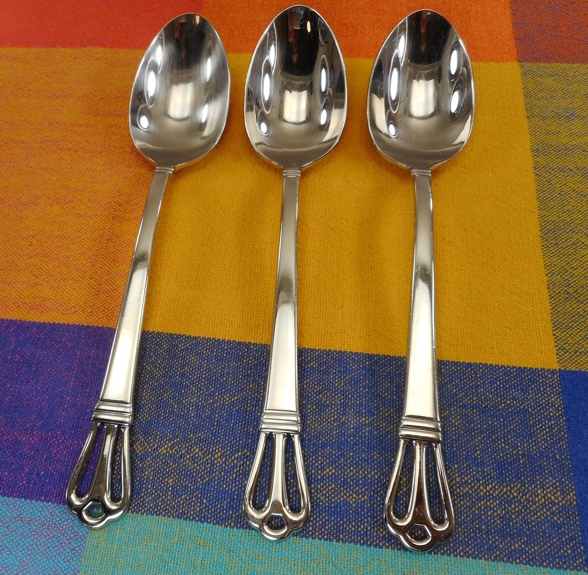 Gorham Japan Chancellor 18/8 Stainless Flatware - 3 Place Spoons