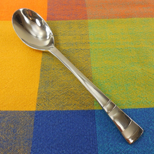 Guy DeGrenne France Stainless Flatware - SOLSTICE SWING - Oval Soup Spoon