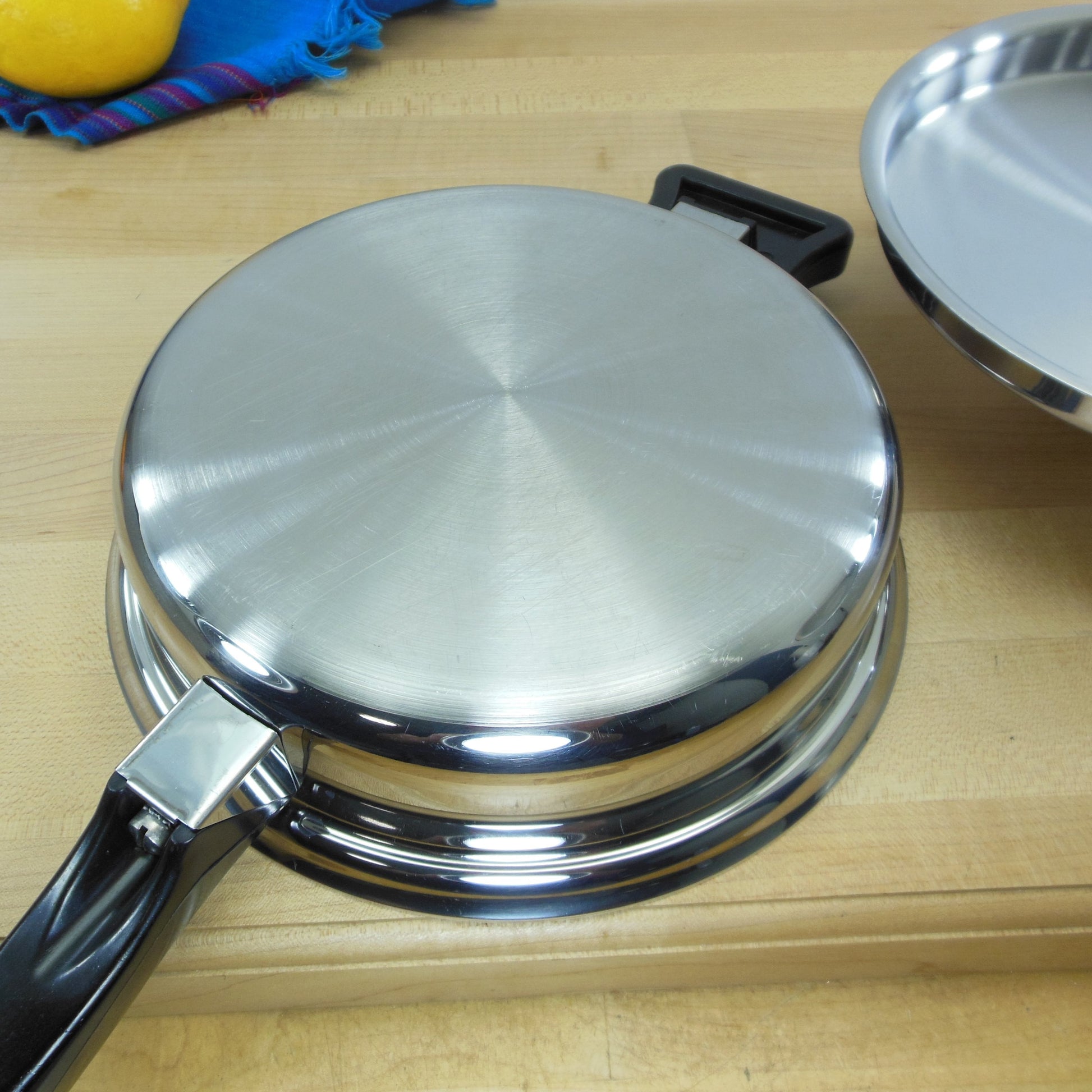 Health Craft Cookware Tampa Fl 304 Surgical Stainless 7.5" Skillet Saucepan Cleaned