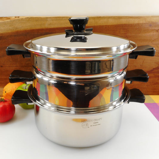 Health Craft Cookware Tampa Fl - 4 Piece Set - 6 Quart Stock Pot & 10" Saute Pan